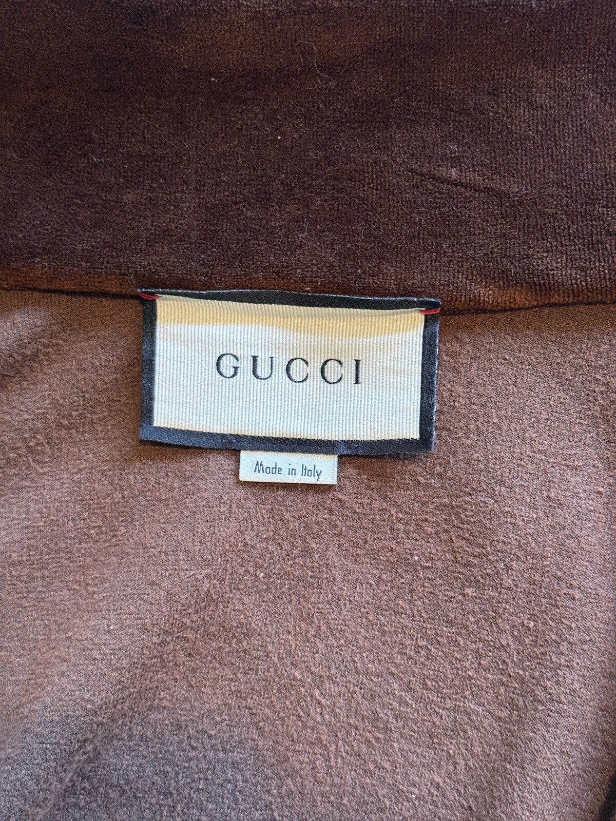 Gucci GUCCI VELVET JACKET Size US L / EU 52-54 / 3 - 6 Thumbnail