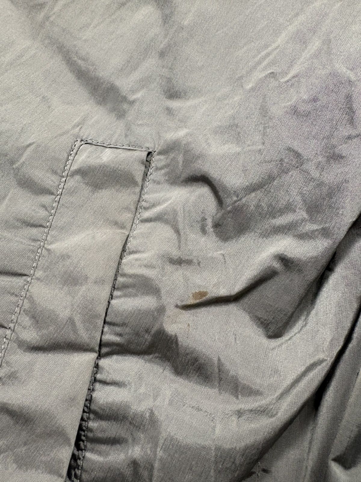 Calvin Klein Calvin Klein Jeans Nylon Metal Silver Jacket Vintage 00s Y2K Size US M / EU 48-50 / 2 - 11 Thumbnail