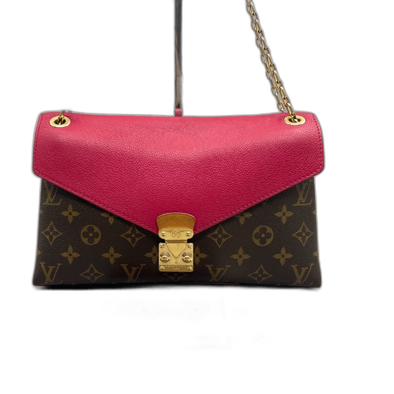 Louis Vuitton Louis Vuitton Pink Monogram Envelope Crossbody Bag Size ONE SIZE - 1 Thumbnail