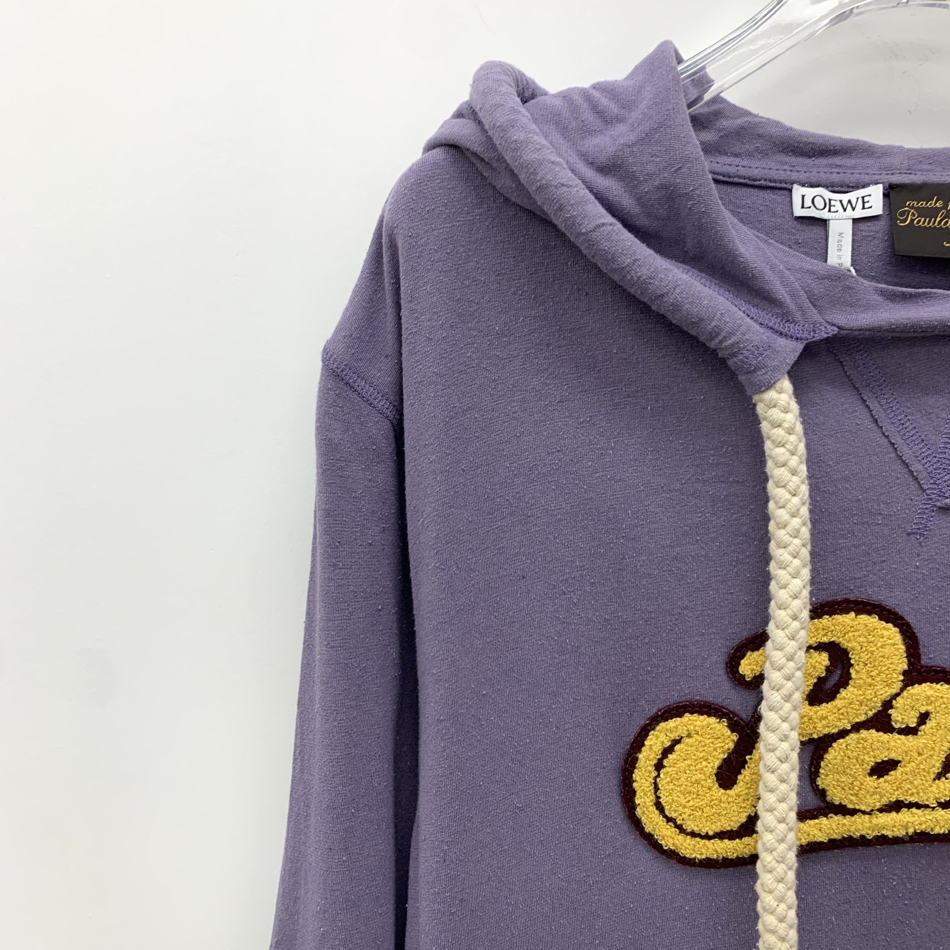 Loewe CW0032 Loewe X Paulas Ibiza Purple Hooded Dress Size XS / US 0-2 / IT 36-38 - 3 Thumbnail