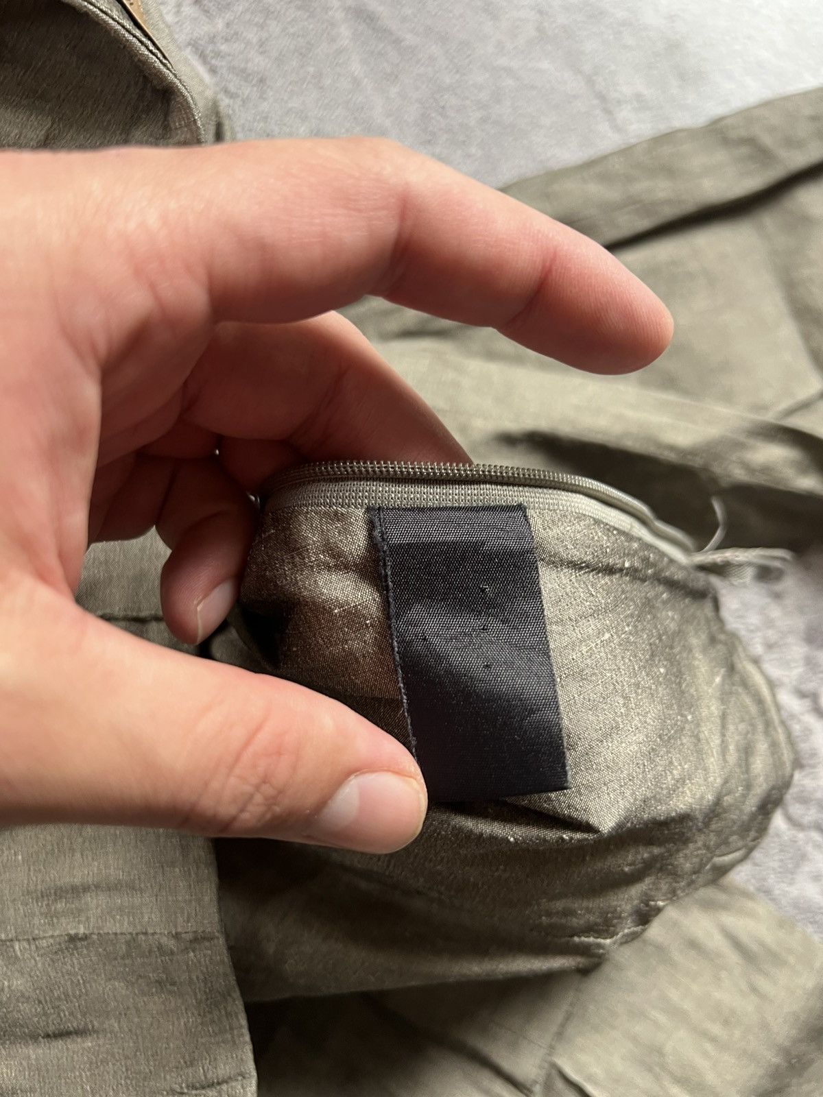 Annette Gortz Vintage Annette Gortz Linen Pants Sz 38 Khaki Green Tapered Size 26" / US 2 / IT 38 - 8 Thumbnail