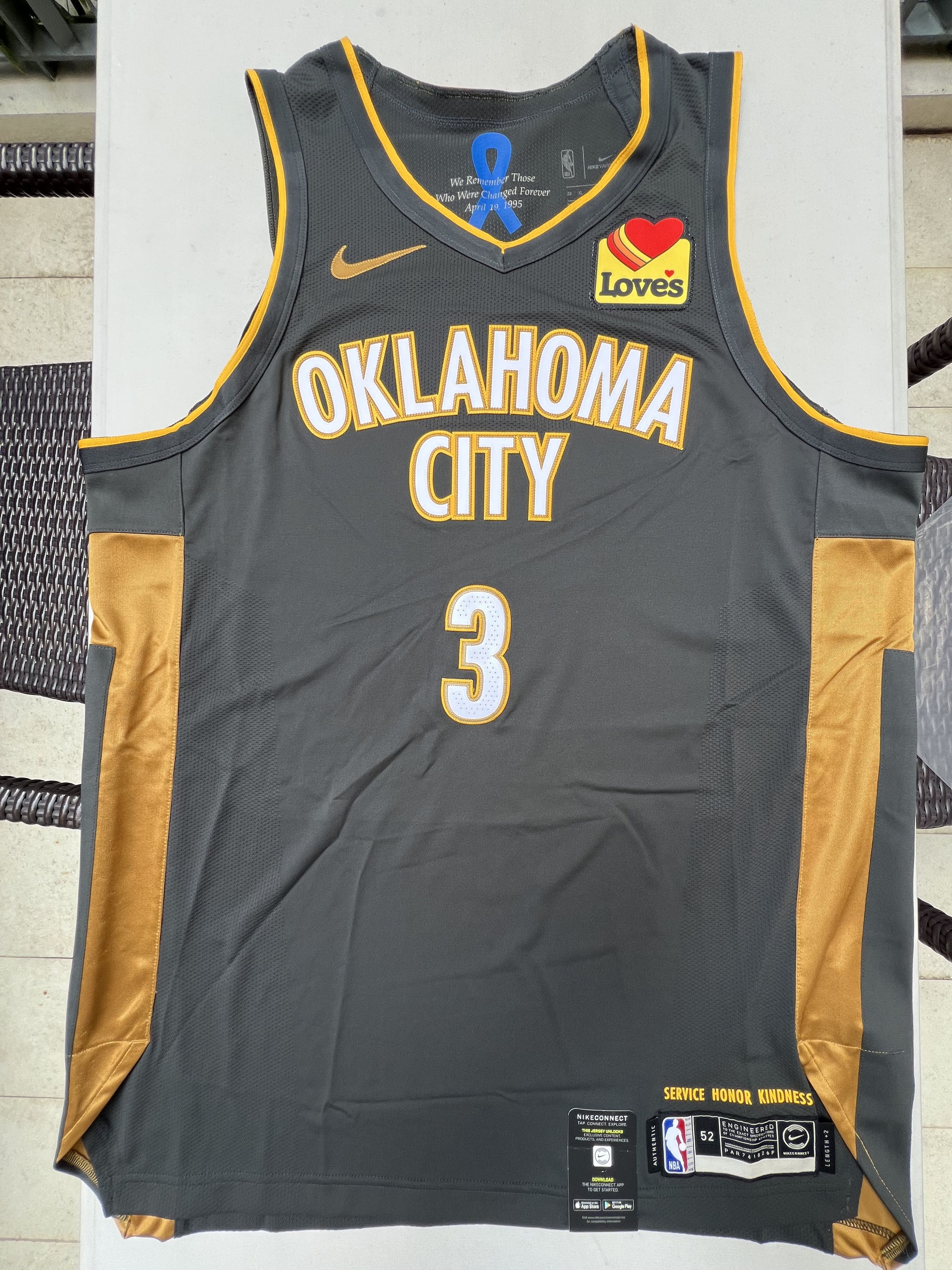 City Edition Okc Thunder Authentic Jersey Chris Paul Oklahoma City