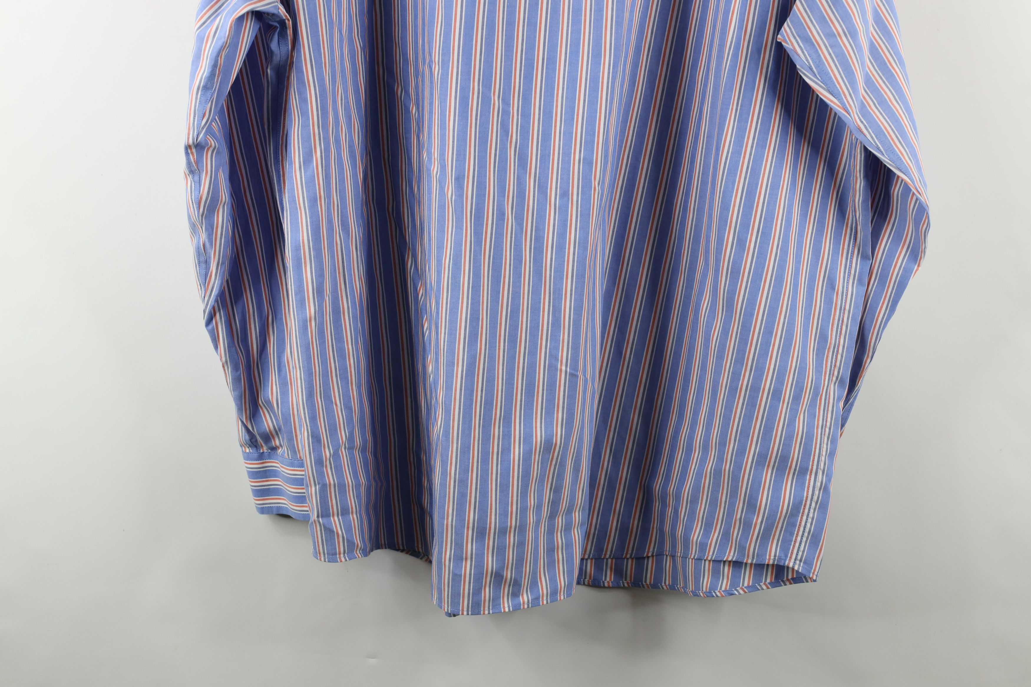 L.L. Bean × Vintage Vintage LL Bean Resistant Striped Collared Button Down Shirt Size US XL / EU 56 / 4 - 10 Thumbnail