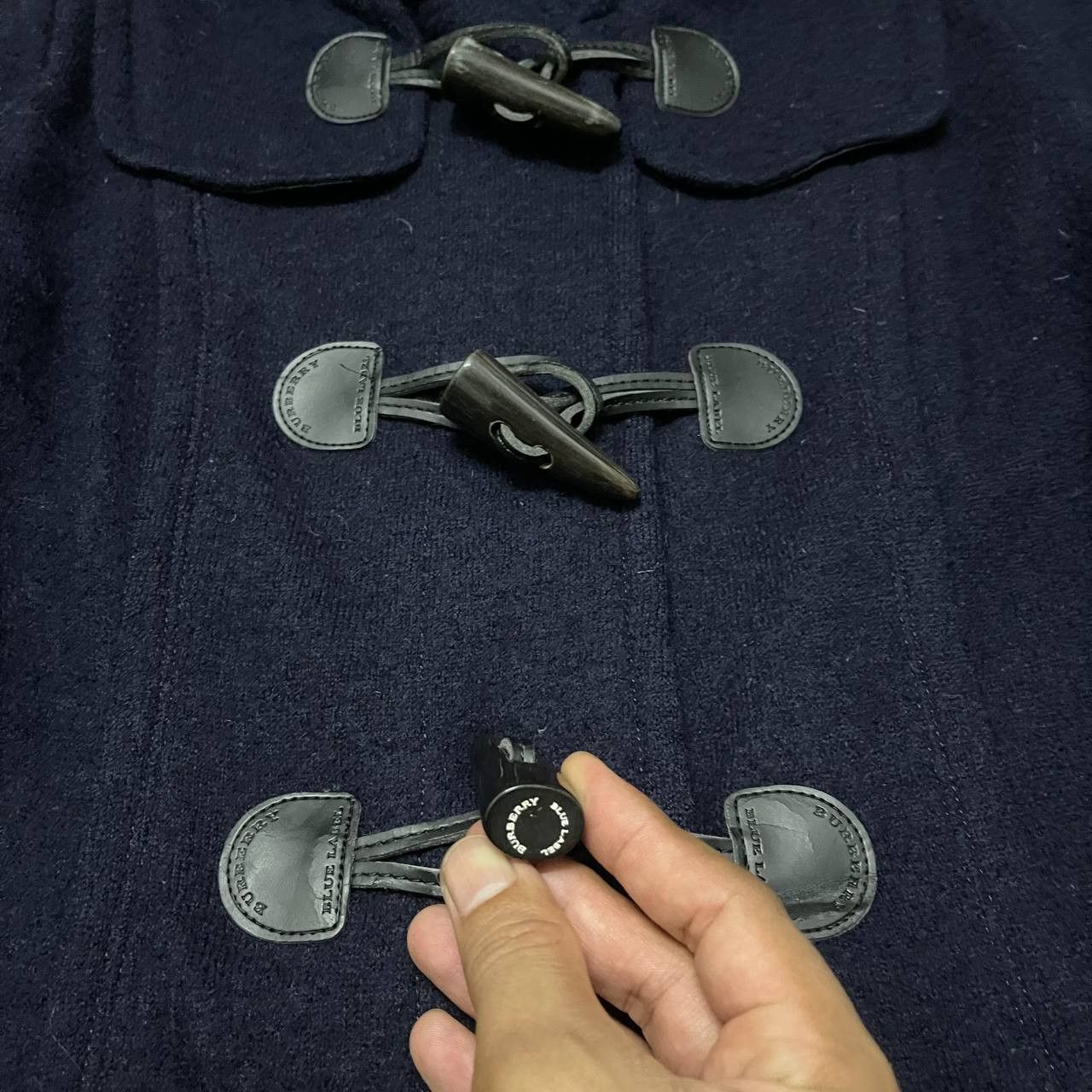 Burberry Vintage Burberry Blue Label Wool Duffle Hooded Coat Size M / US 6-8 / IT 42-44 - 5 Thumbnail