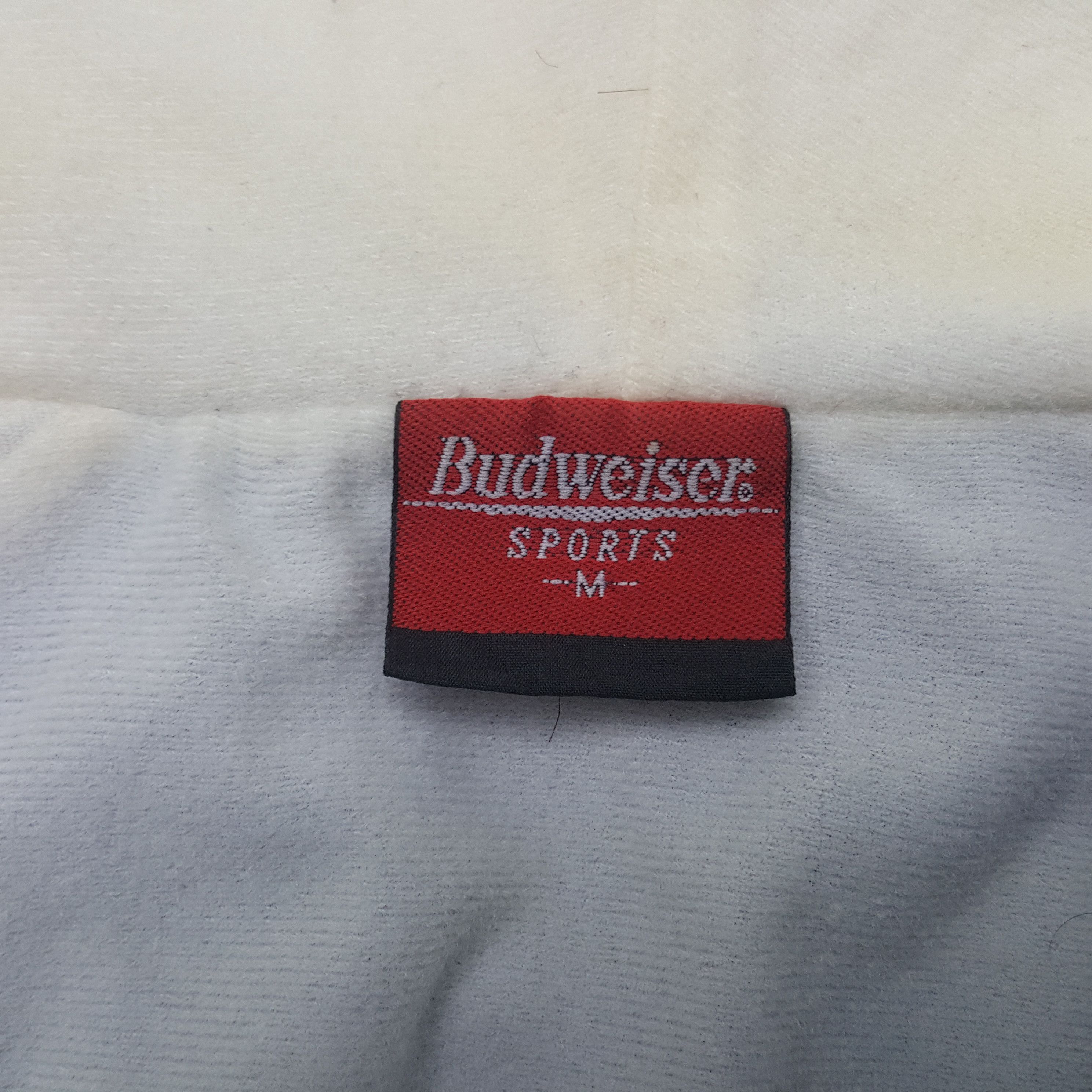 Budweiser × Vintage Vintage Budweiser Sportwear Racing Motorsports Hoodie Jacket Size US L / EU 52-54 / 3 - 5 Thumbnail