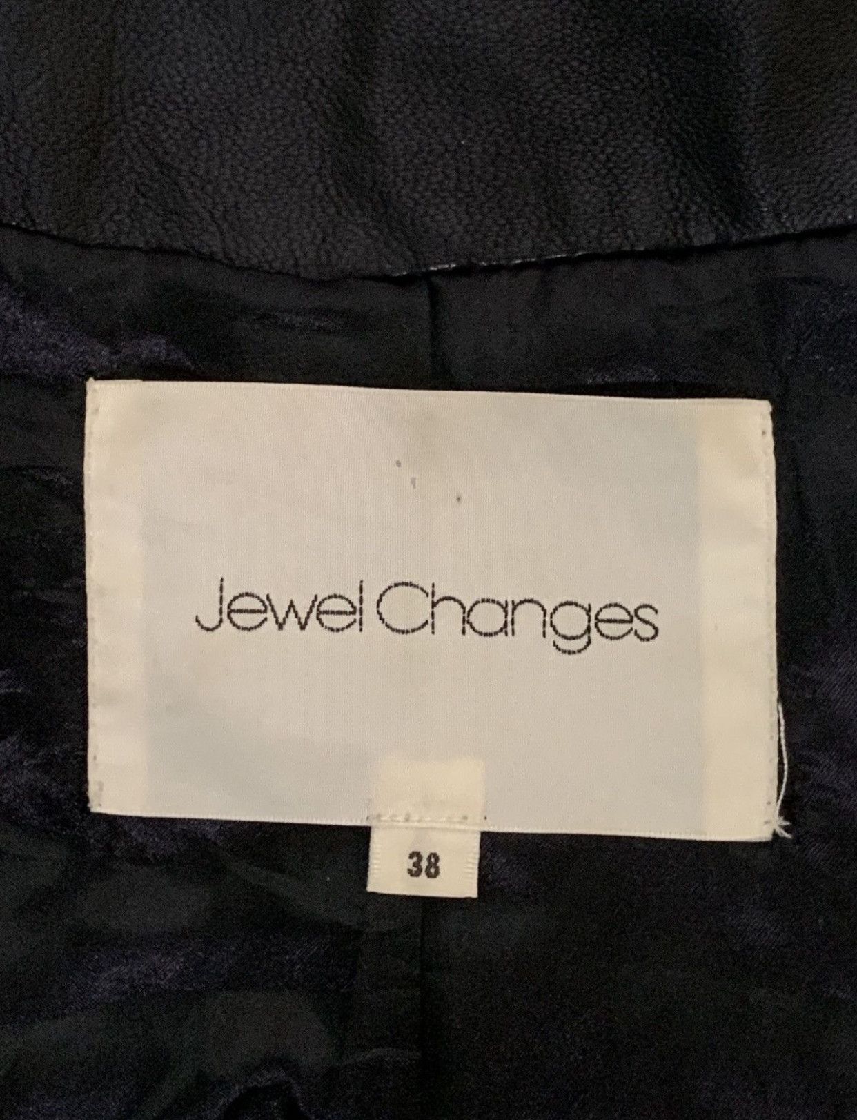 Japanese Brand Rare Design Vintage Jewel Changes Leather Jackets Size M / US 6-8 / IT 42-44 - 4 Thumbnail