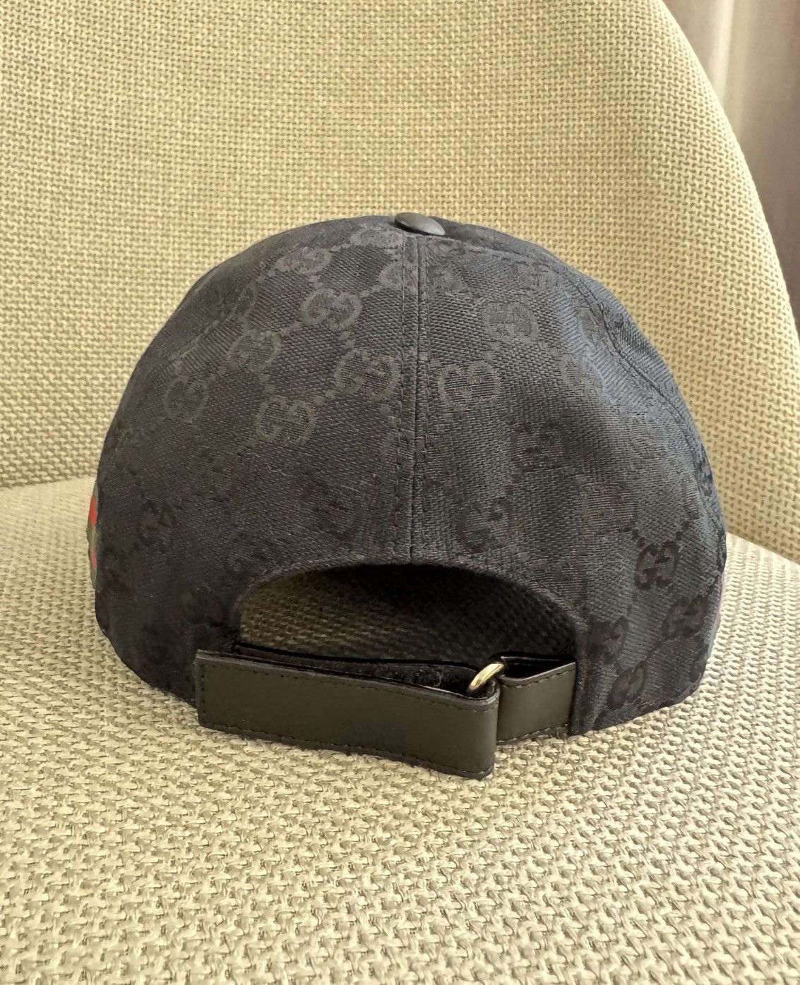 Gucci GUCCI Tom Ford SS 2004 Monogram Web Cap Demna Nettspend GG Size ONE SIZE - 3 Thumbnail