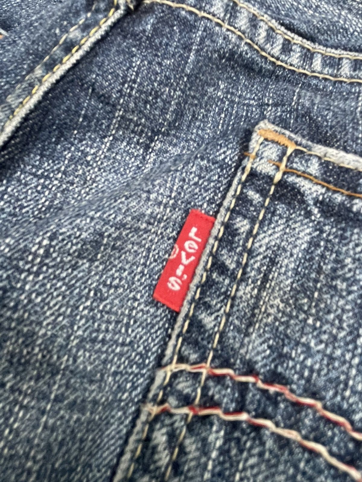 Levi's Vintage Flare Levis Redloop Faded & Distresed Denim Size 34" / US 12 / IT 48 - 14 Thumbnail