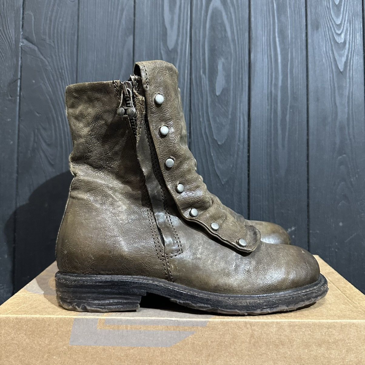 A.S.98 A.S 98 Airsteps Women’s Leather Boots 36size Rick OwensStyle Size US 6 / IT 36 - 1 Thumbnail