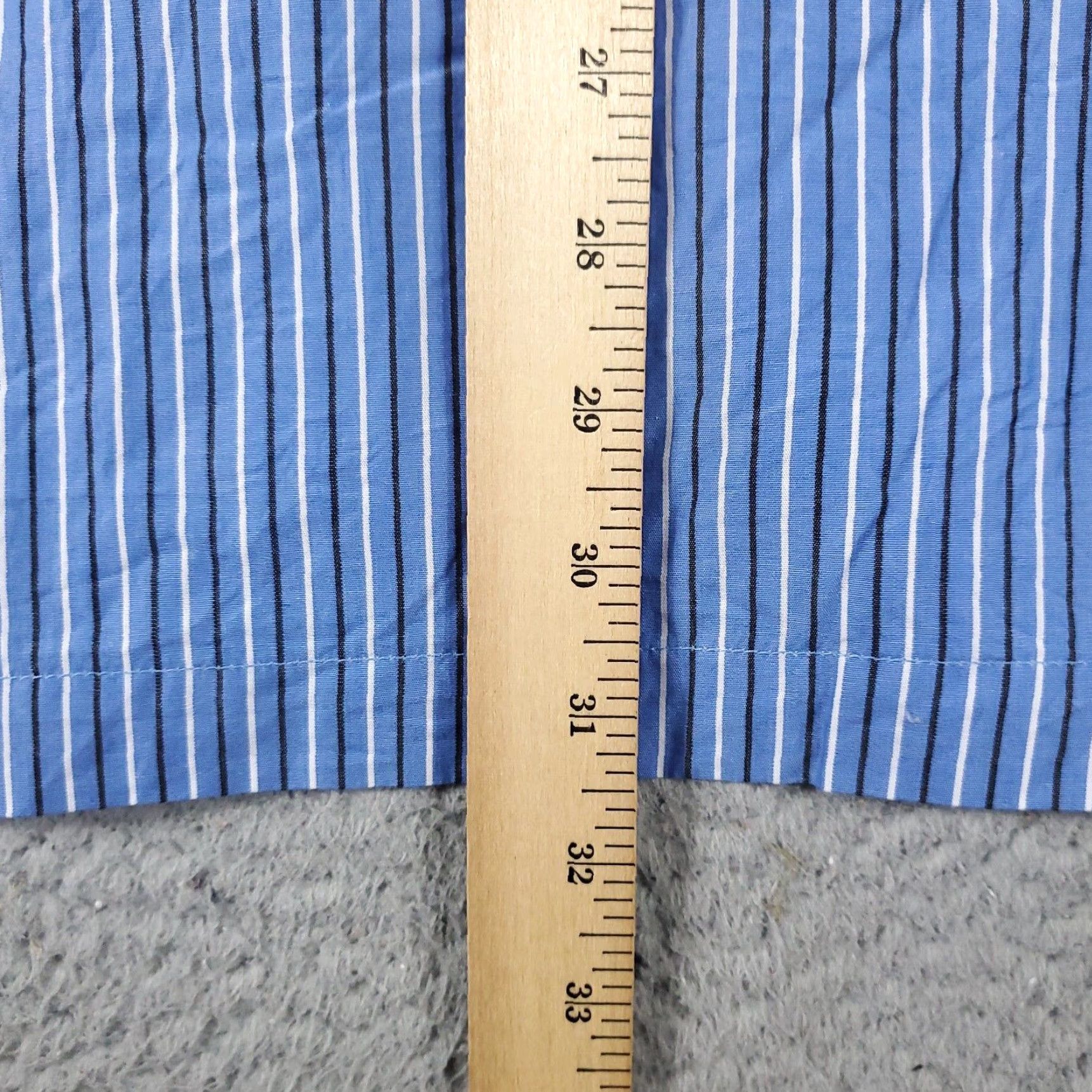 Ralph Lauren Ralph Lauren Mens XL Extra Large Blue Striped Pony Sleepwear Shirt Size US L / EU 52-54 / 3 - 7 Thumbnail