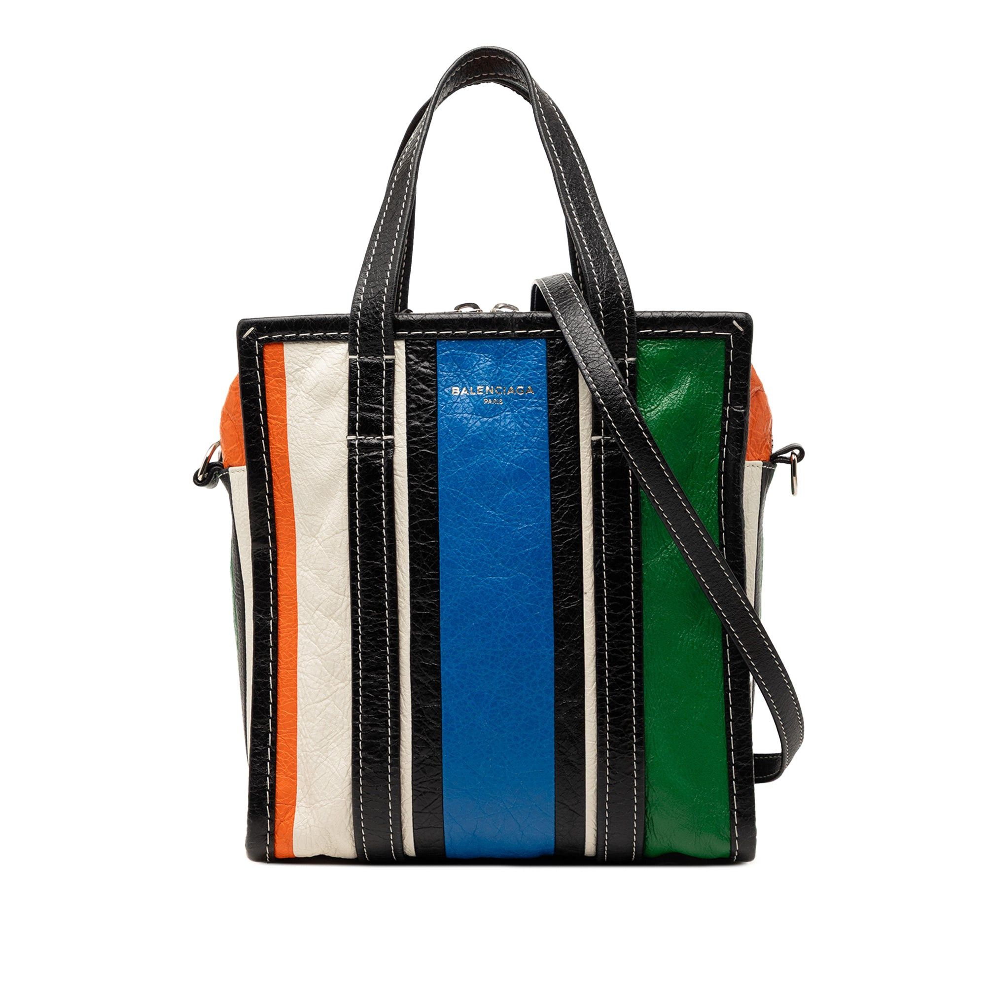 Balenciaga Lambskin Bazar Shopper Satchel XS Size ONE SIZE - 1 Thumbnail