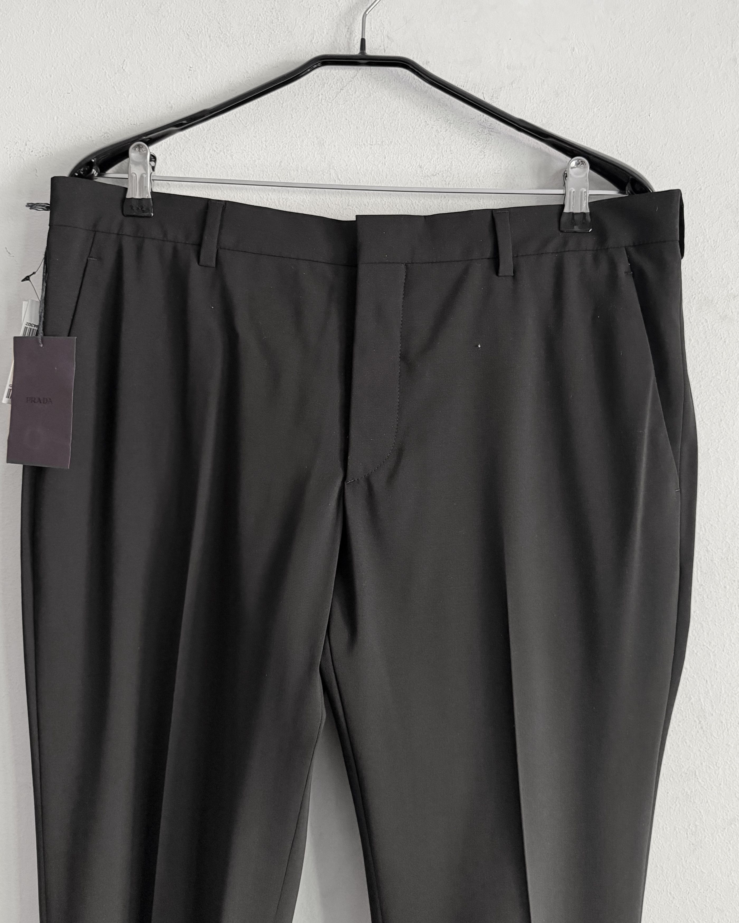 Prada Classic Prada Black Tailored Trousers Size US 34 / EU 50 - 6 Thumbnail