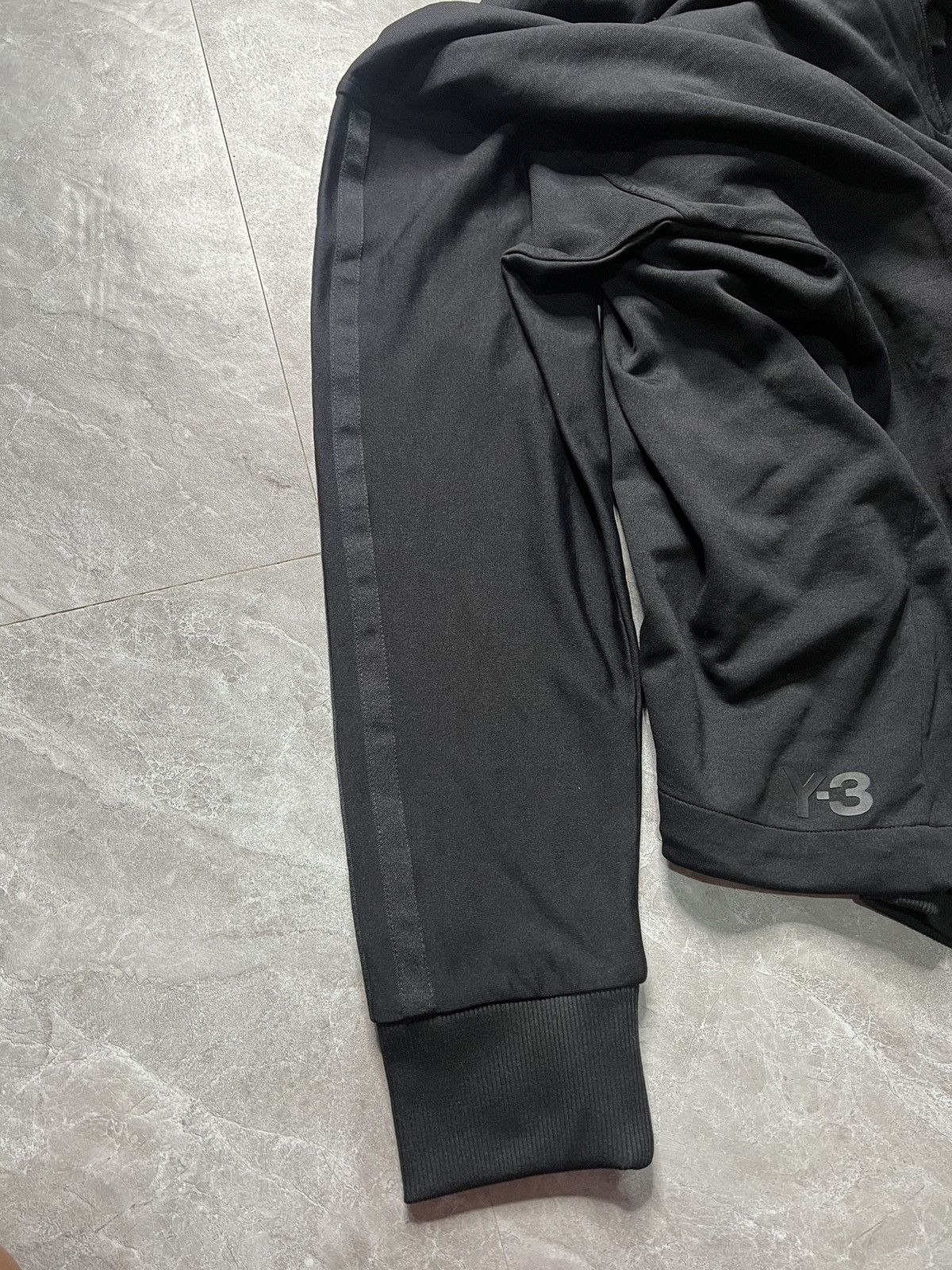 Y-3 Adidas Y-3 by Yohji Yamamoto Black & White Stripes Hoodie Size US XL / EU 56 / 4 - 5 Thumbnail