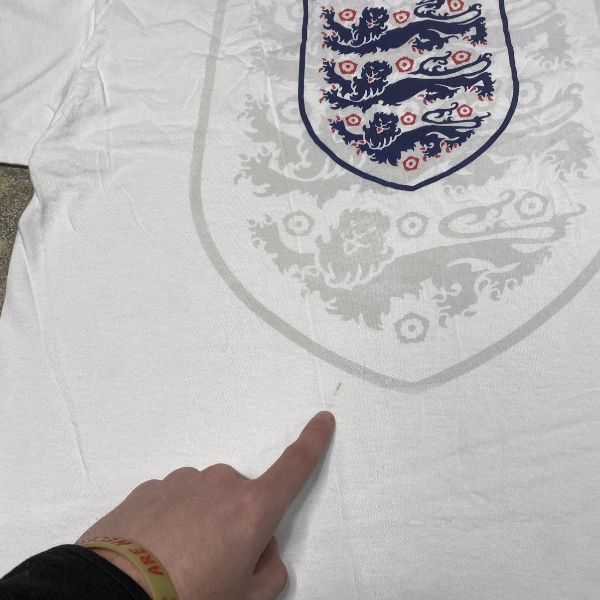 Vintage Vintage England Umbro Soccer Football Tshirt Size US XL / EU 56 / 4 - 11 Thumbnail