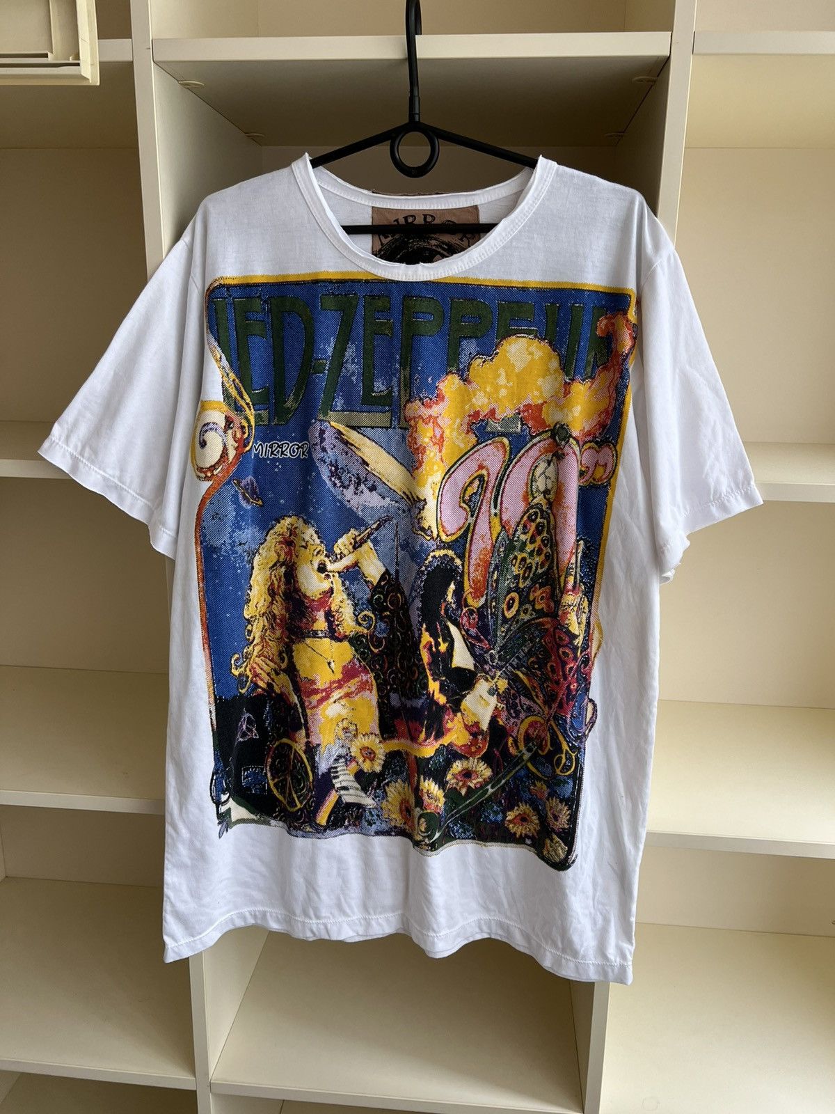 Led Zeppelin Vintage Led Zeppelin T-Shirt Band Rock Tee Size US XL / EU 56 / 4 - 4 Thumbnail