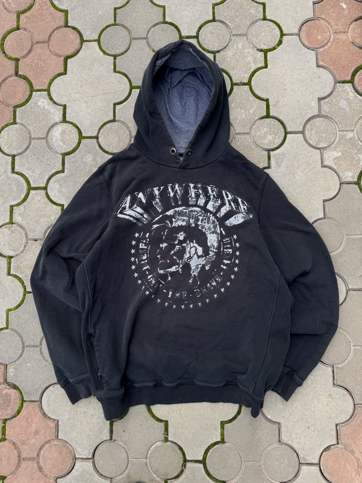 Diesel Vintage Diesel Punk Avant Garde Hoodie Y2K Size US L / EU 52-54 / 3 - 1 Thumbnail