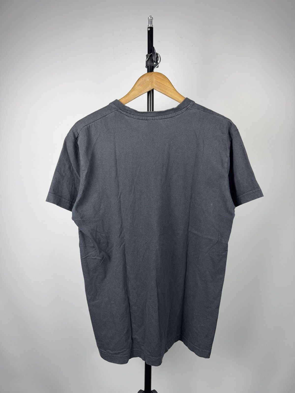 Vintage 90s Vintage Michelin Moto Racing Bibendum Tee Black Faded L Size US L / EU 52-54 / 3 - 10 Thumbnail