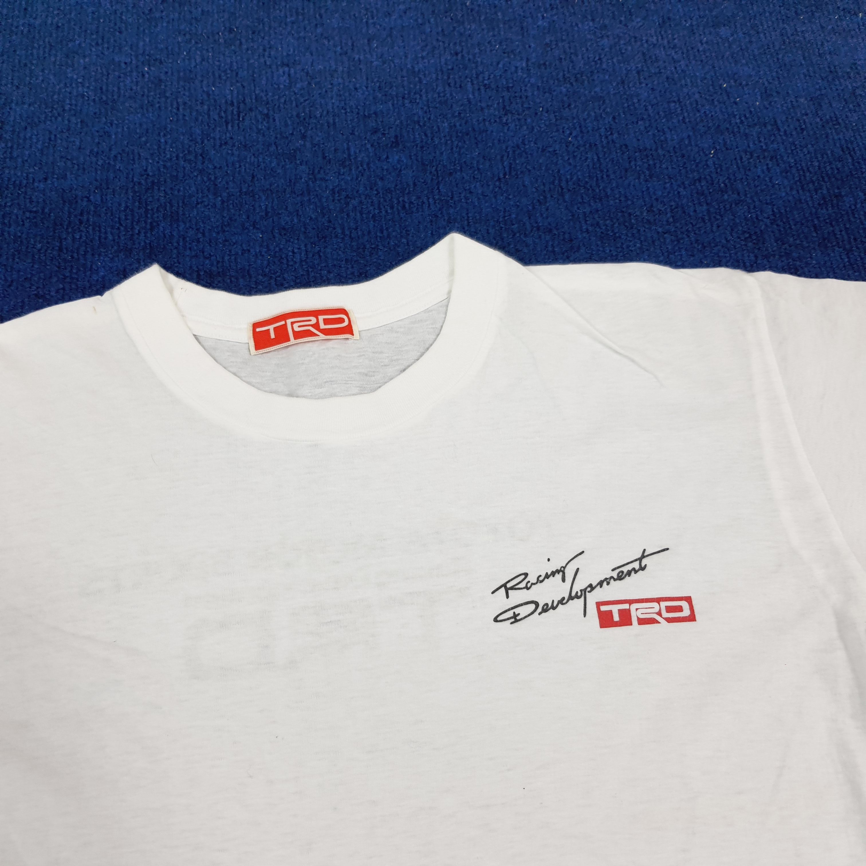 Japanese Brand × Vintage Vintage TRD Toyota Motorsports Racing Development Tshirt Size US L / EU 52-54 / 3 - 4 Thumbnail