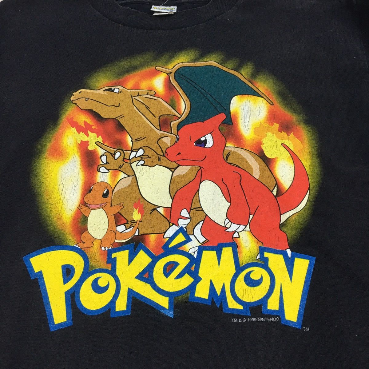 Nintendo × Vintage Vintage 1999 POKEMON Long Sleeve Tee Size US S / EU 44-46 / 1 - 5 Thumbnail