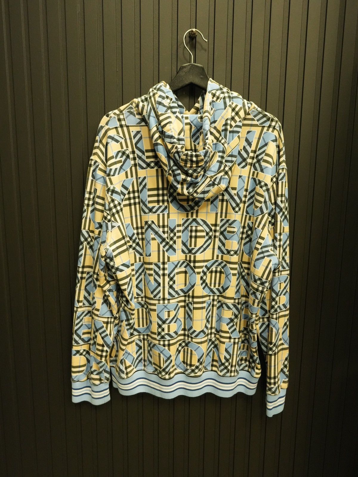 Burberry Burberry Vintage Check Logo Hoodie Size US XL / EU 56 / 4 - 2 Thumbnail