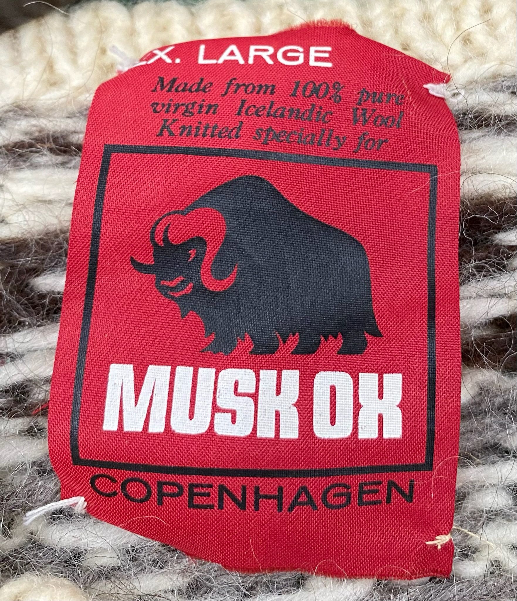 Other Musk Ox Copenhagen Wool Fair Isle Cardigan Sweater Large Size L / US 10 / IT 46 - 4 Thumbnail