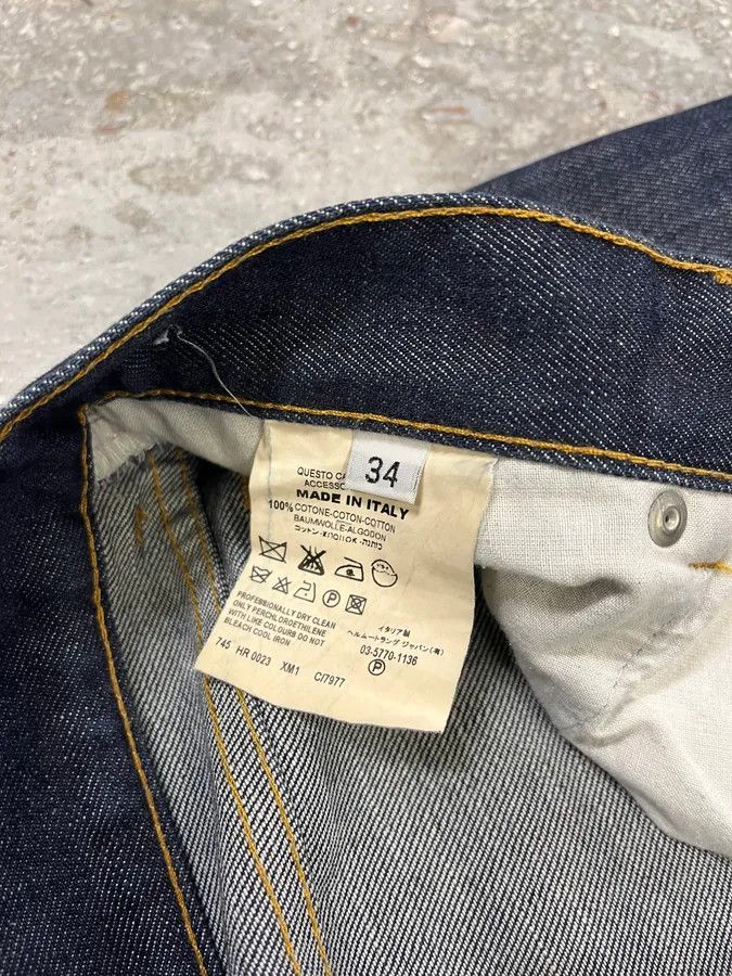 Helmut Lang Helmut Lang Brut Navy Jeans Size US 33 - 9 Thumbnail