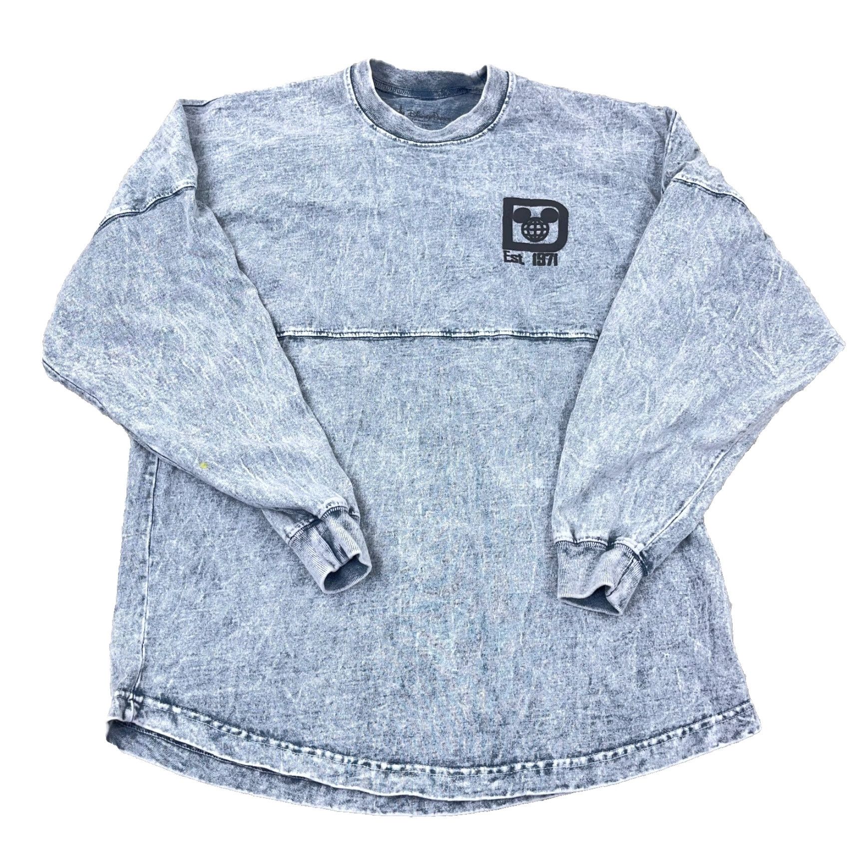Disney Disney Spirit Jersey Shirt Womens S Blue Spell Out Disney World Sun Washed Size S / US 4 / IT 40 - 2 Thumbnail