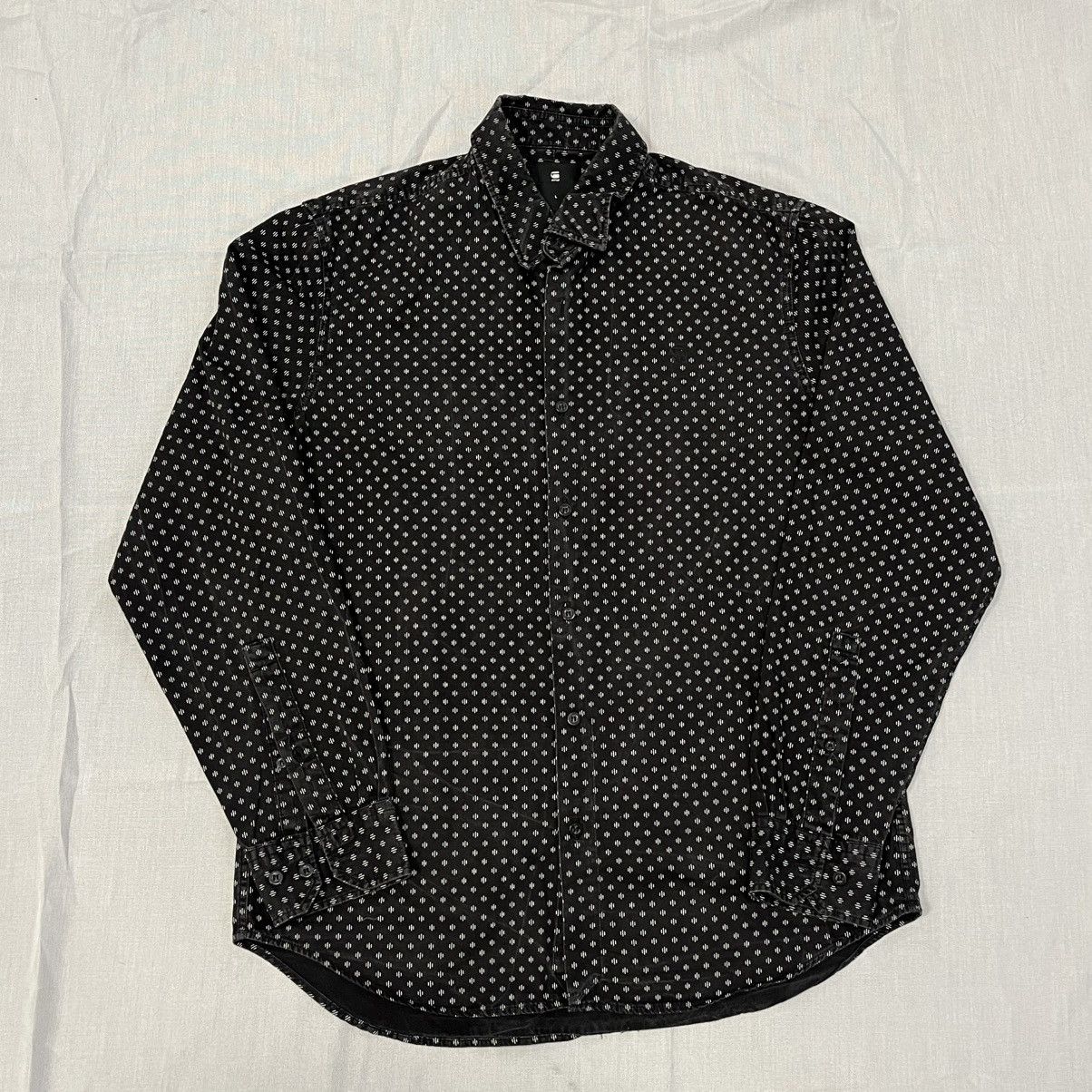 G-Star Black and white G-Star Raw denim shirt Size US L / EU 52-54 / 3 - 1 Thumbnail