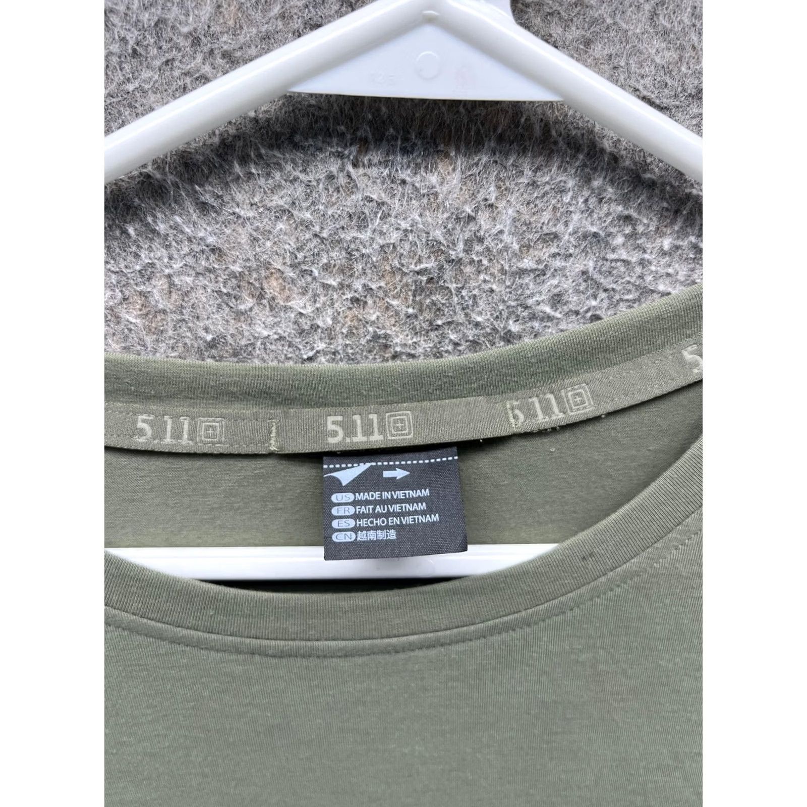 Vintage 5.11 Tactical Shirt Womens Small Green Short Sleeve Athletic Running Top Size S / US 4 / IT 40 - 5 Thumbnail