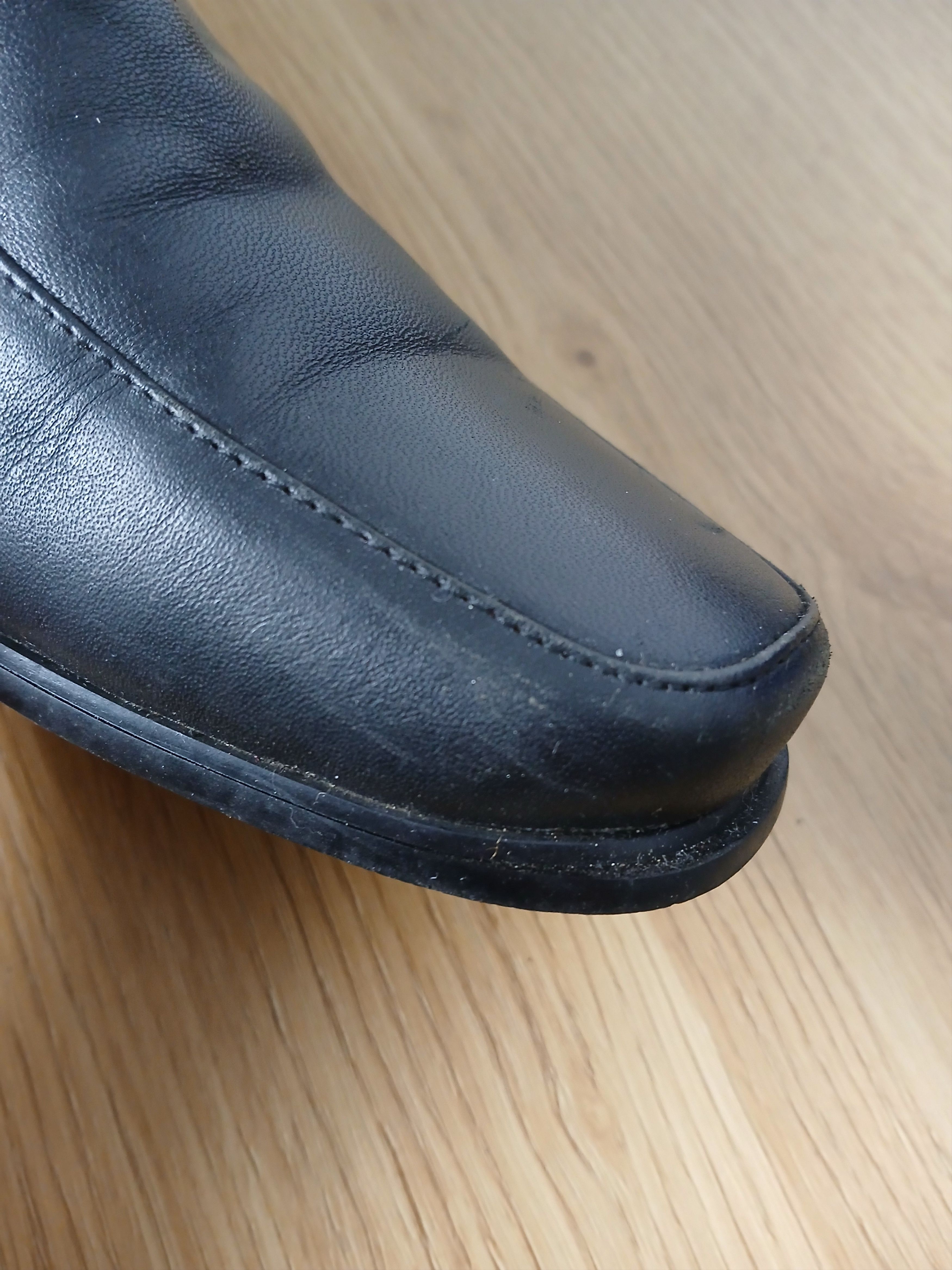 Leather × Vintage Vintage Leather Boots Size US 10 / IT 40 - 17 Thumbnail