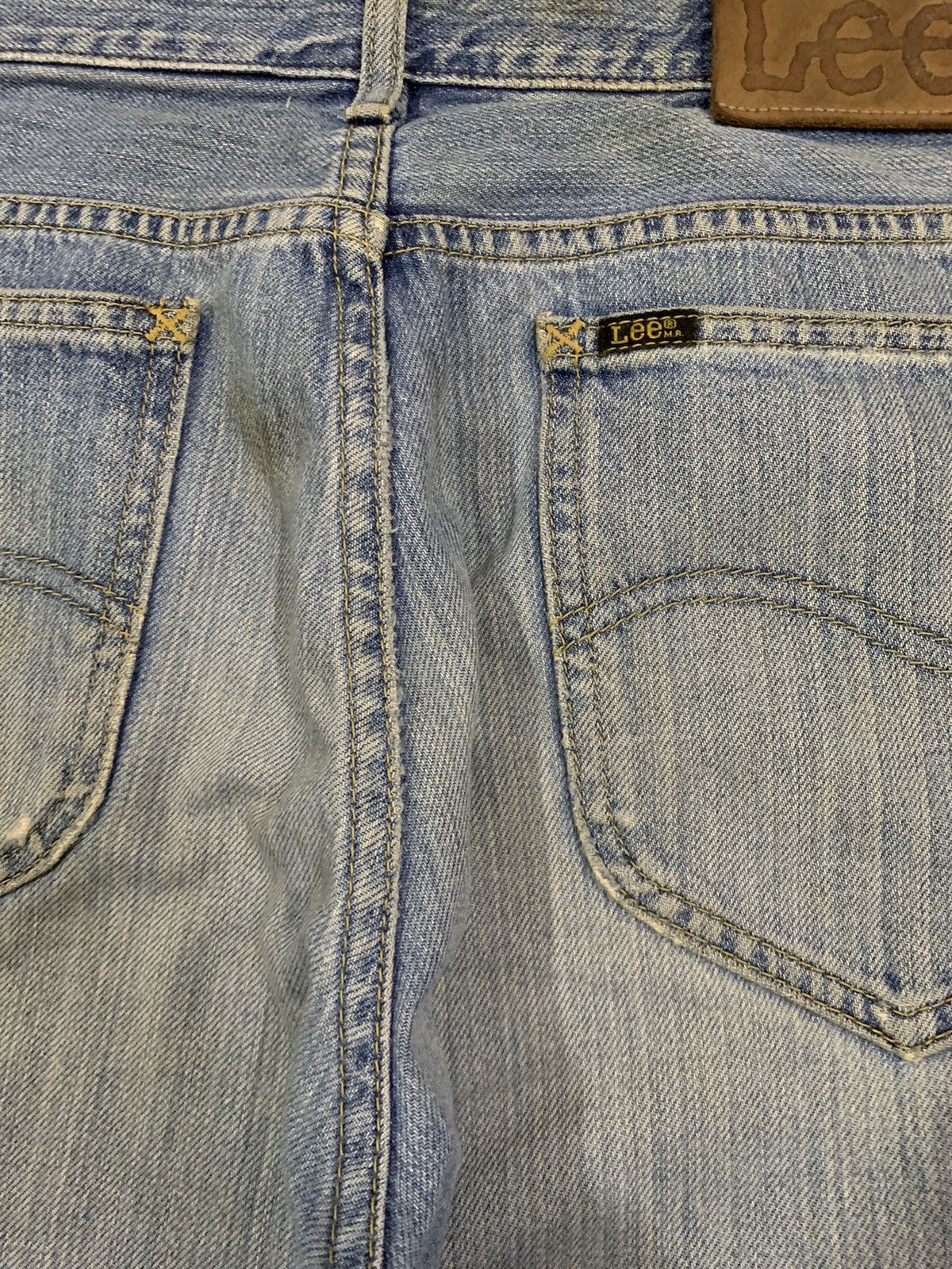 Lee Vintage 90s Lee Riders Rusty Mud Wash Baggy Distressed Jeans Size US 32 / EU 48 - 16 Thumbnail