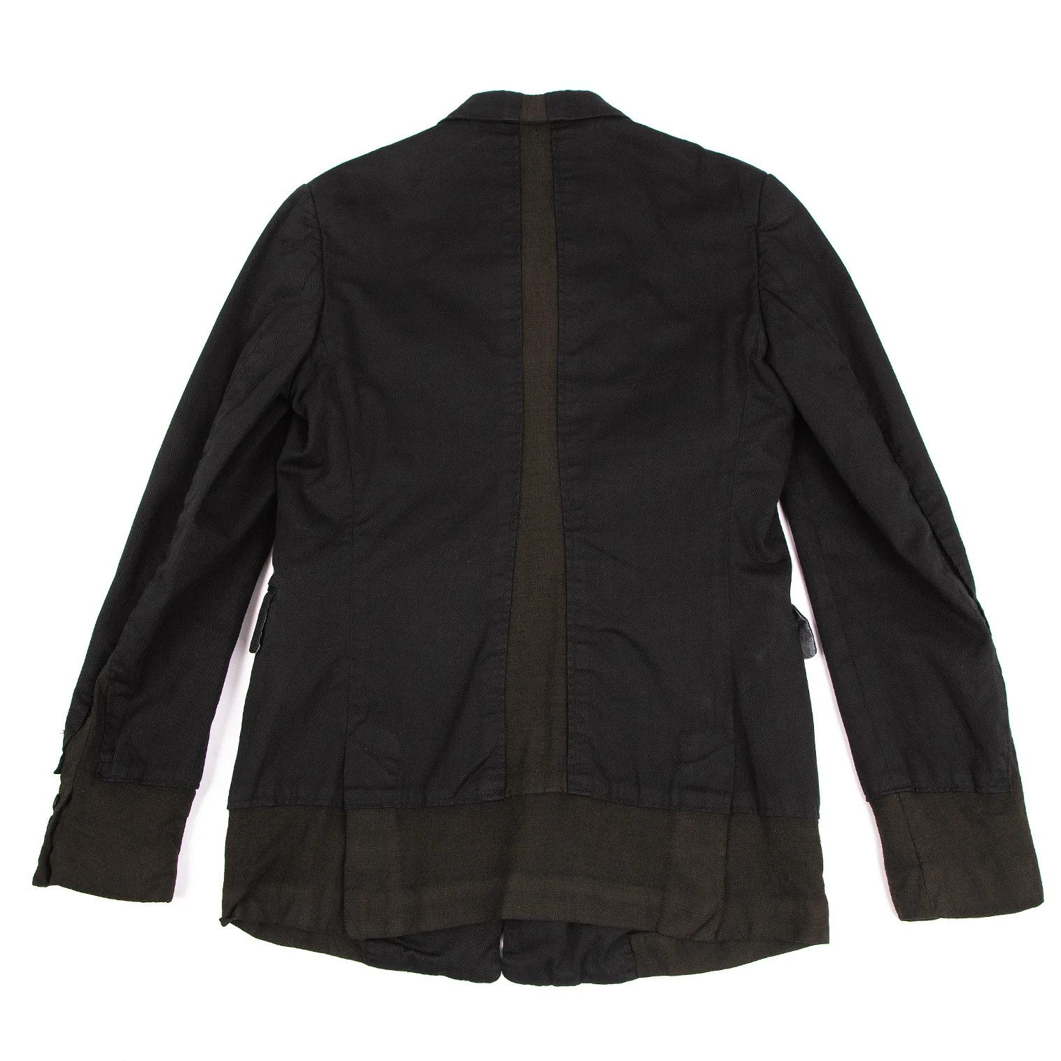 Comme des Garcons Homme Plus Ever Green Product Dyed Docking Jacket in Black Brown S Size US S / EU 44-46 / 1 - 15 Thumbnail