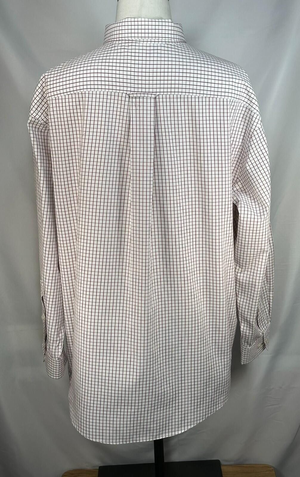 Orvis Orvis Checked 100% Cotton Oxford Button Up Red Mens XL Size US XL / EU 56 / 4 - 2 Thumbnail
