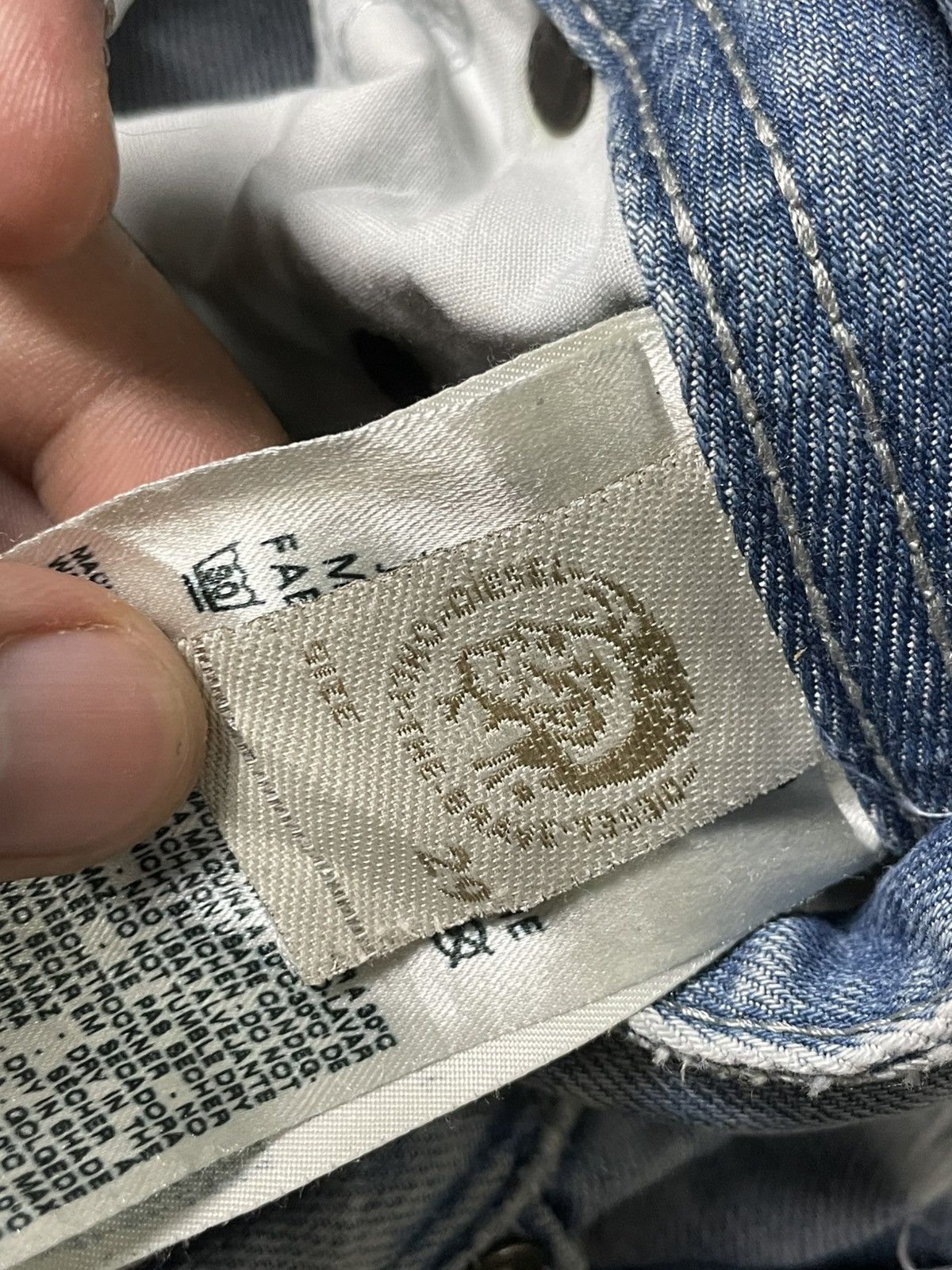 Diesel × Vintage DIESEL SAFADO SLIM FIT REGULAR JEANS (103) Size US 33 - 8 Thumbnail