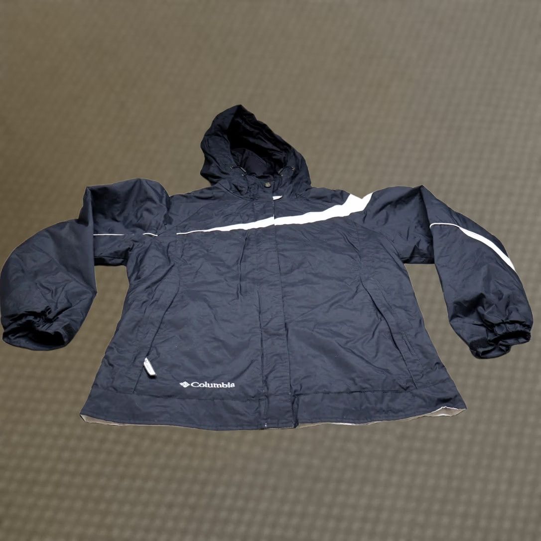 Rains Columbia Jacket Women Small Black Ski Snow Waterproof Wind Rain Insulated Warm Size S / US 4 / IT 40 - 1 Thumbnail