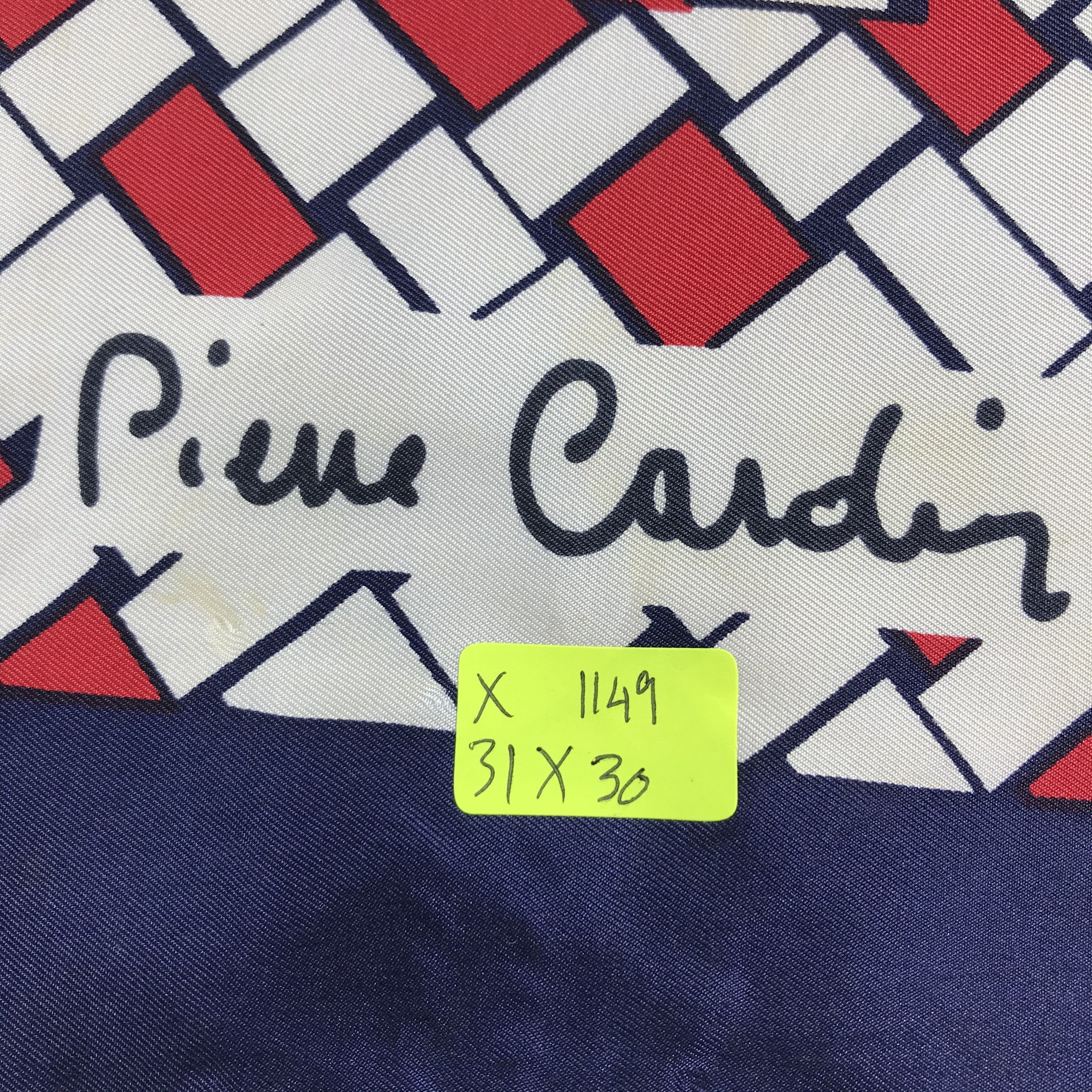 Pierre Cardin Vintage Pierre Cardin Silk Scarf Size ONE SIZE - 7 Thumbnail