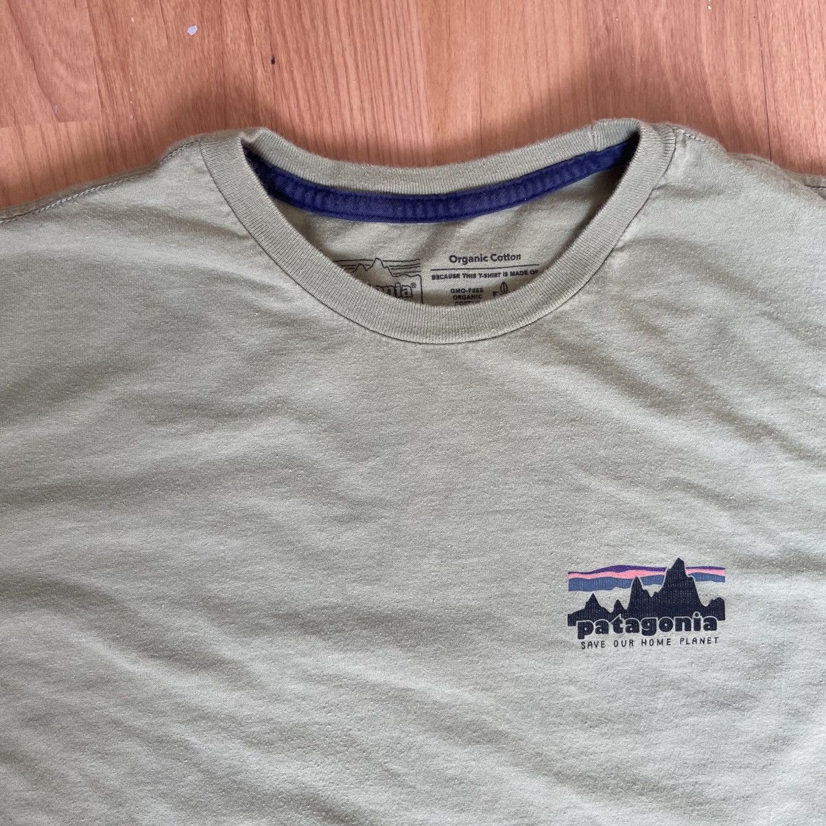 Patagonia Patagonia Save Our Planet Gorpcore Green T-Shirt Mens Medium Size US M / EU 48-50 / 2 - 2 Thumbnail