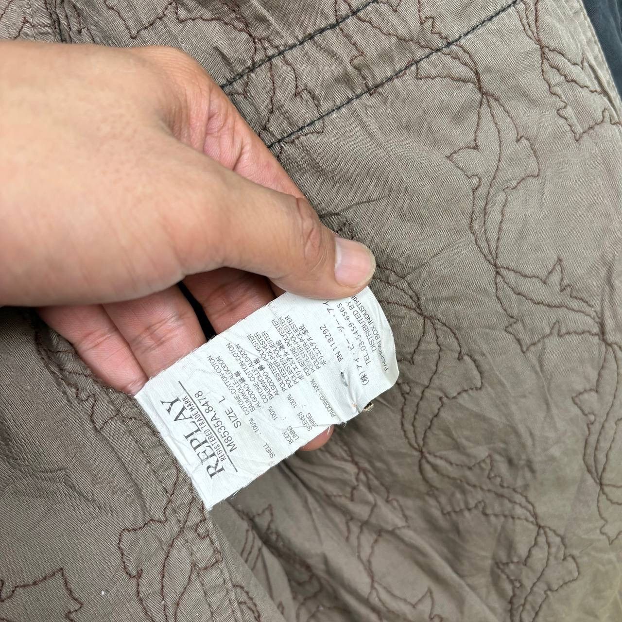 Replay Vintage Replay Identity Field Jacket M65 Poseidon Large Size US L / EU 52-54 / 3 - 10 Thumbnail