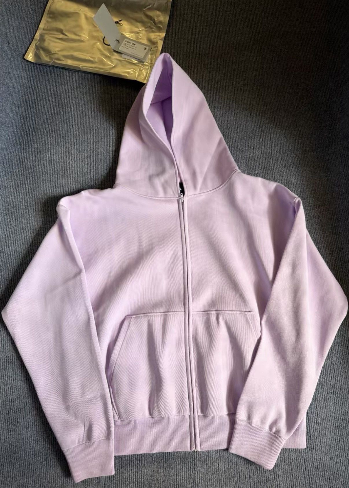 Vuja De Vuja De Uneven Dye Snap Hoodie | Grailed