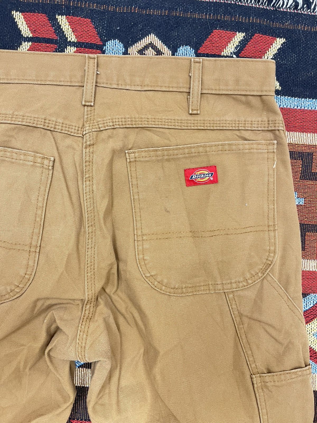 Dickies × Vintage DICKIES CARPENTER BROWN PANTS RED LABEL Size US 32 / EU 48 - 2 Thumbnail