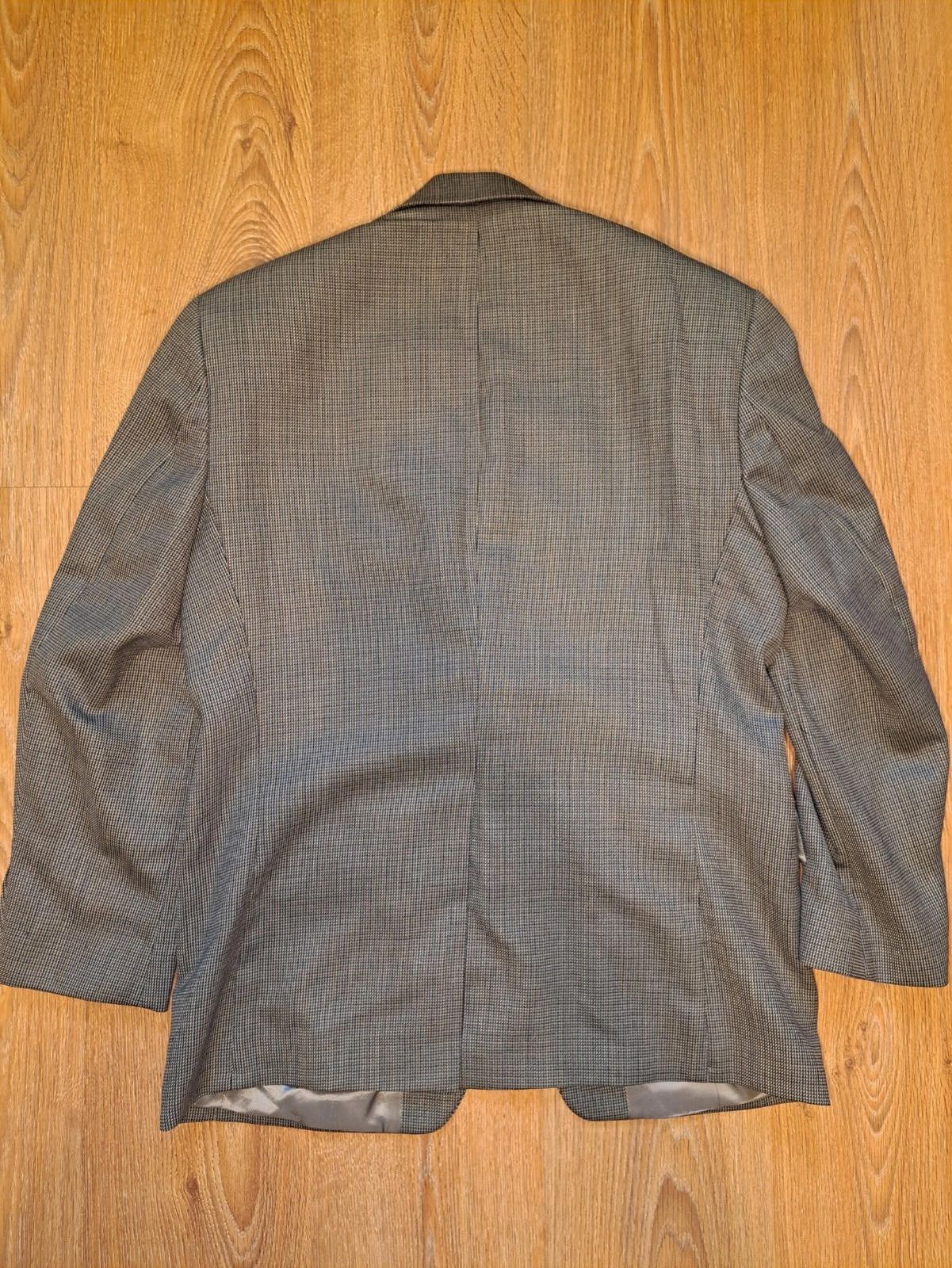 Polo Ralph Lauren Chaps Ralph Lauren Sport Coat Mens 42S Beige Houndstooth Size 42S - 7 Thumbnail