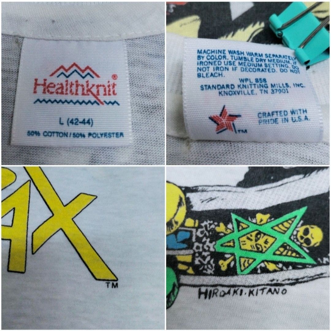 Band Tees × Vintage Vintage 87 anthrax "mosh it up" Size US M / EU 48-50 / 2 - 3 Thumbnail