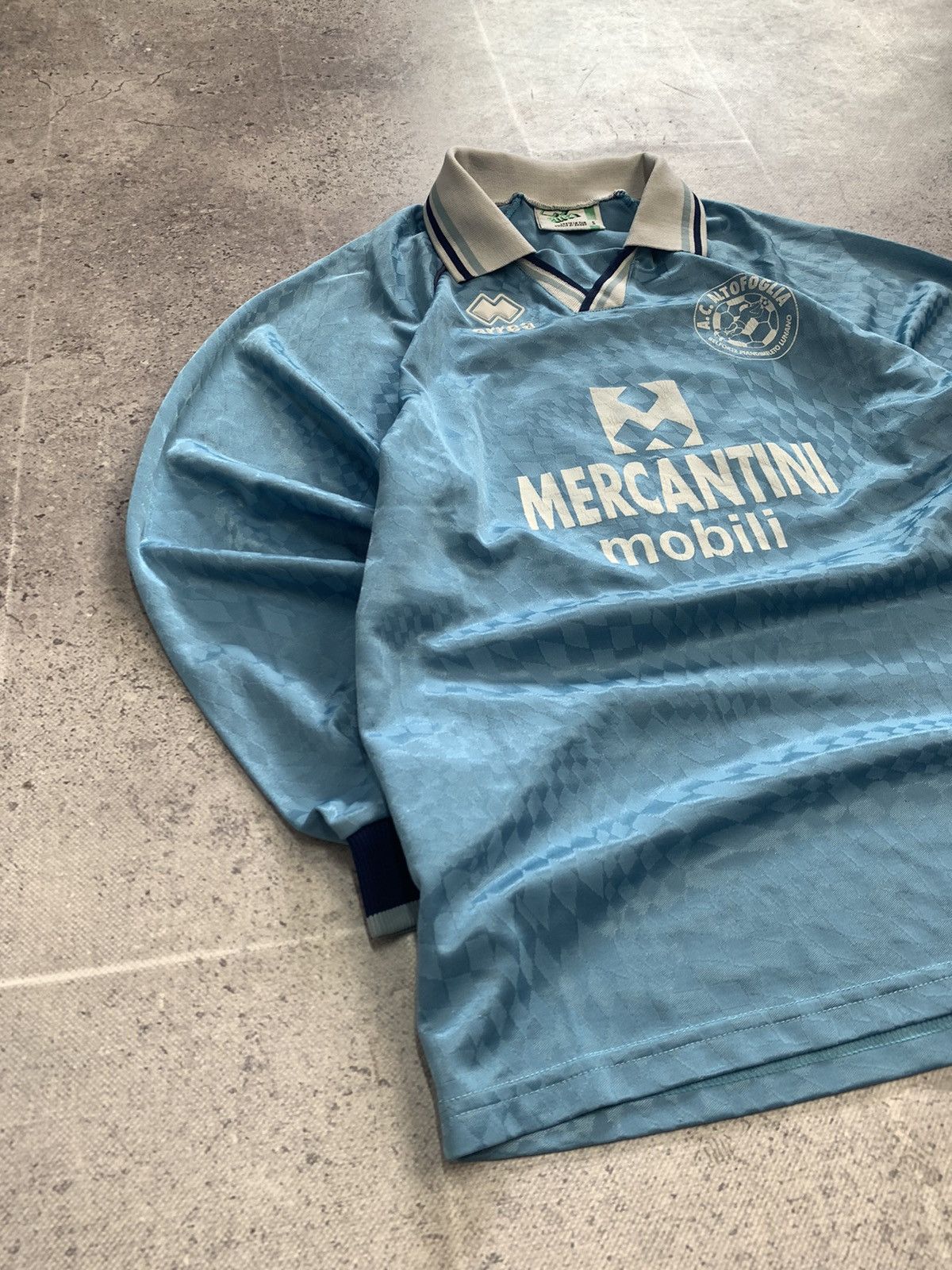 Errea × Vintage Vintage Football Long Sleeve Adidas Blockcore streetwear Size US M / EU 48-50 / 2 - 8 Thumbnail