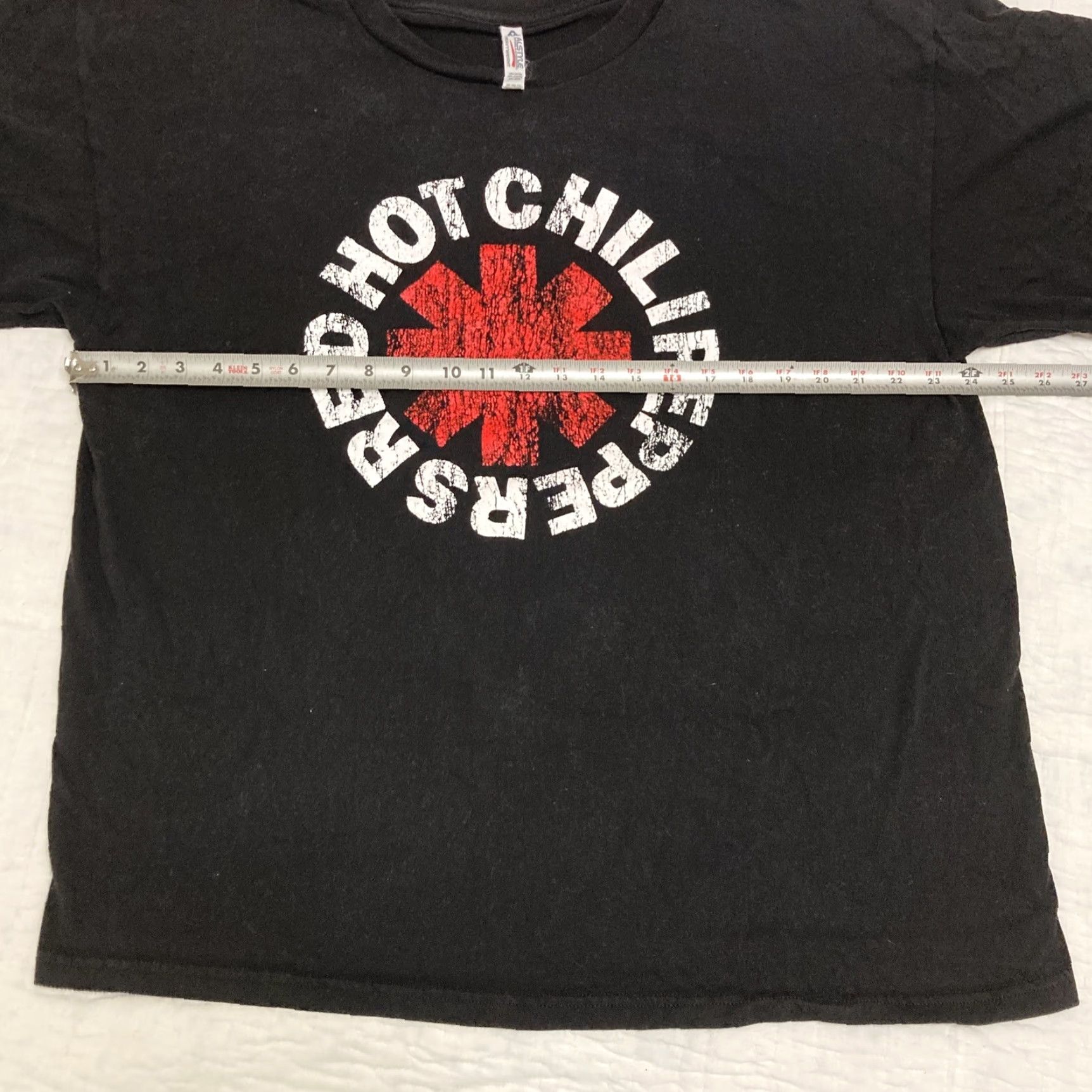 AAA VINTAGE AAA All Style Heavyweight Cotton Red Hot Chili Peppers RHCP T-Shirt 2XL Men Red Mens Size US XXL / EU 58 / 5 - 4 Thumbnail
