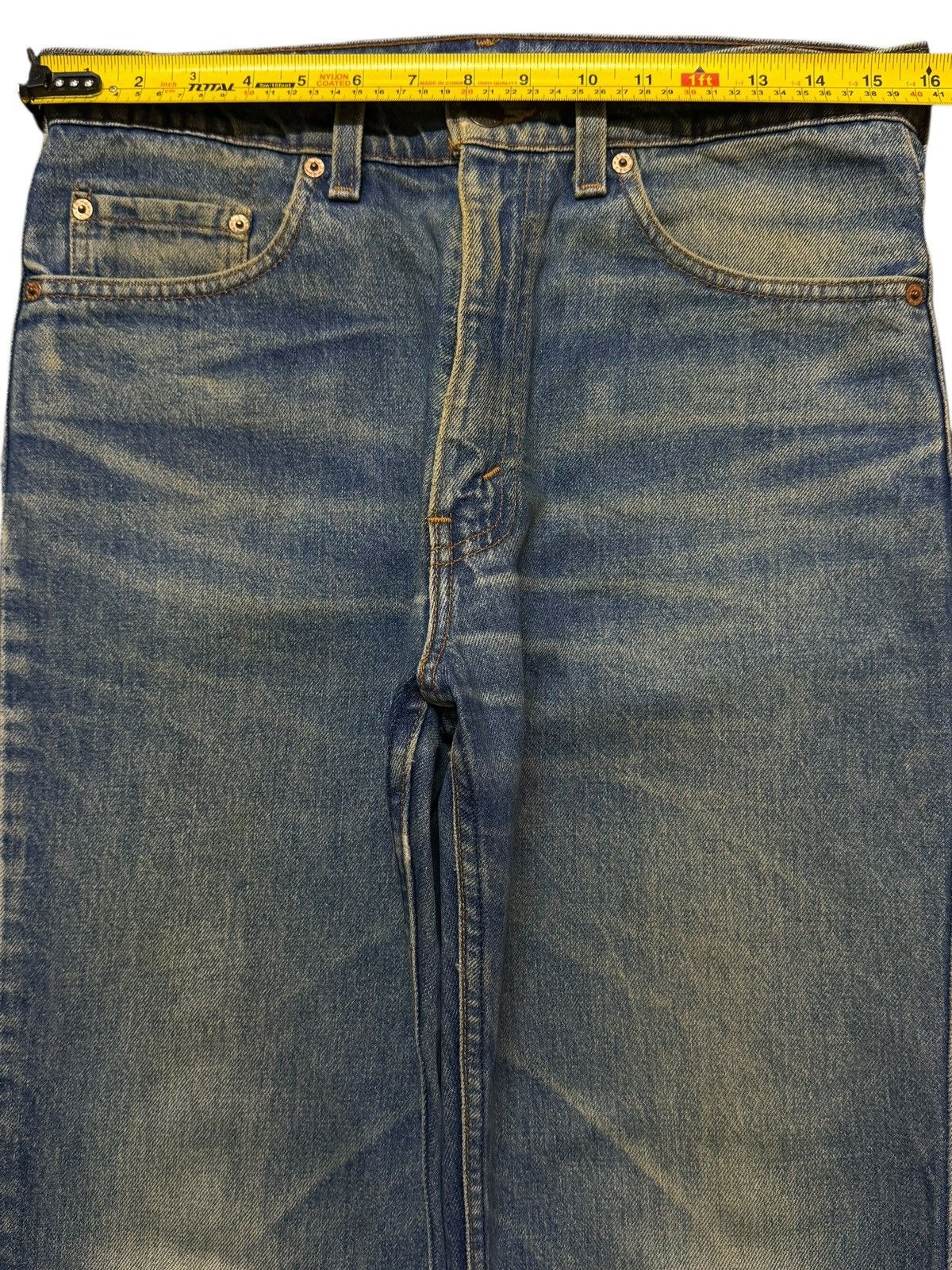 Levi's Vintage Clothing Vintage 90s Levis 515 Blue Mud Wash Distressed Straight Leg Size US 31 - 8 Thumbnail
