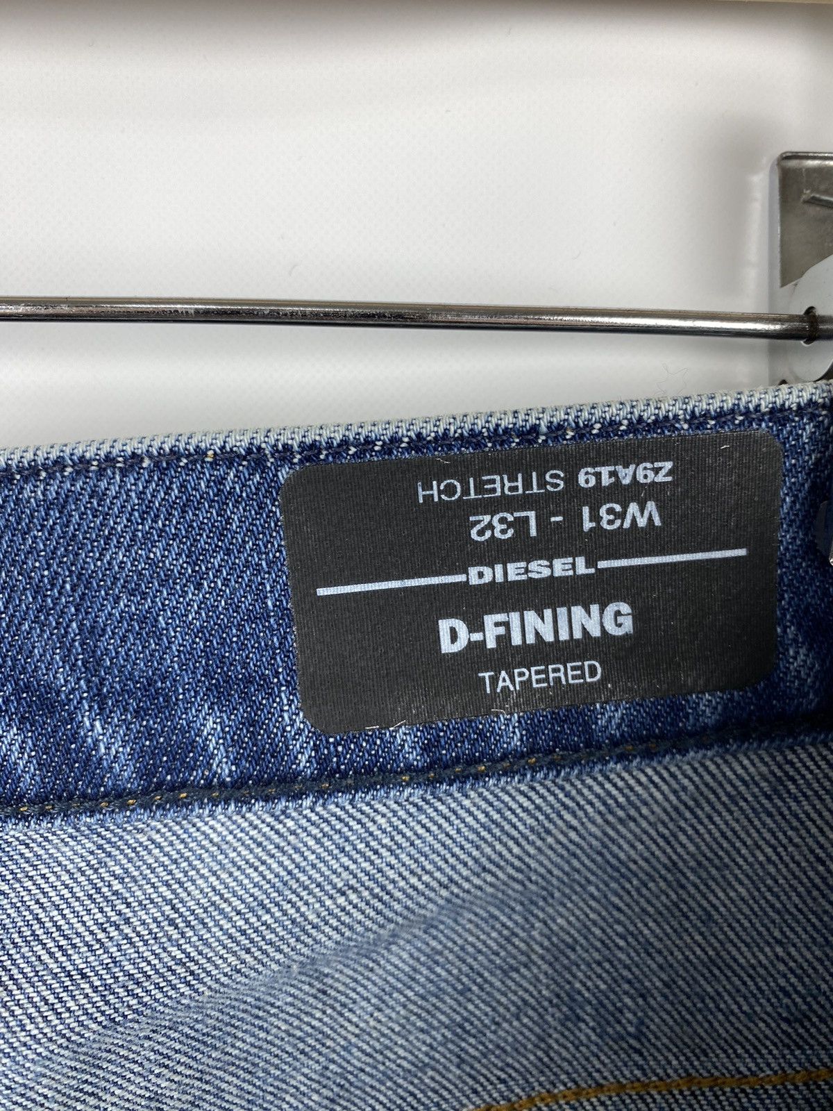 Diesel Diesel Di-Fining Tapered Stretch Jeans size W31 L32 Size US 31 - 7 Thumbnail