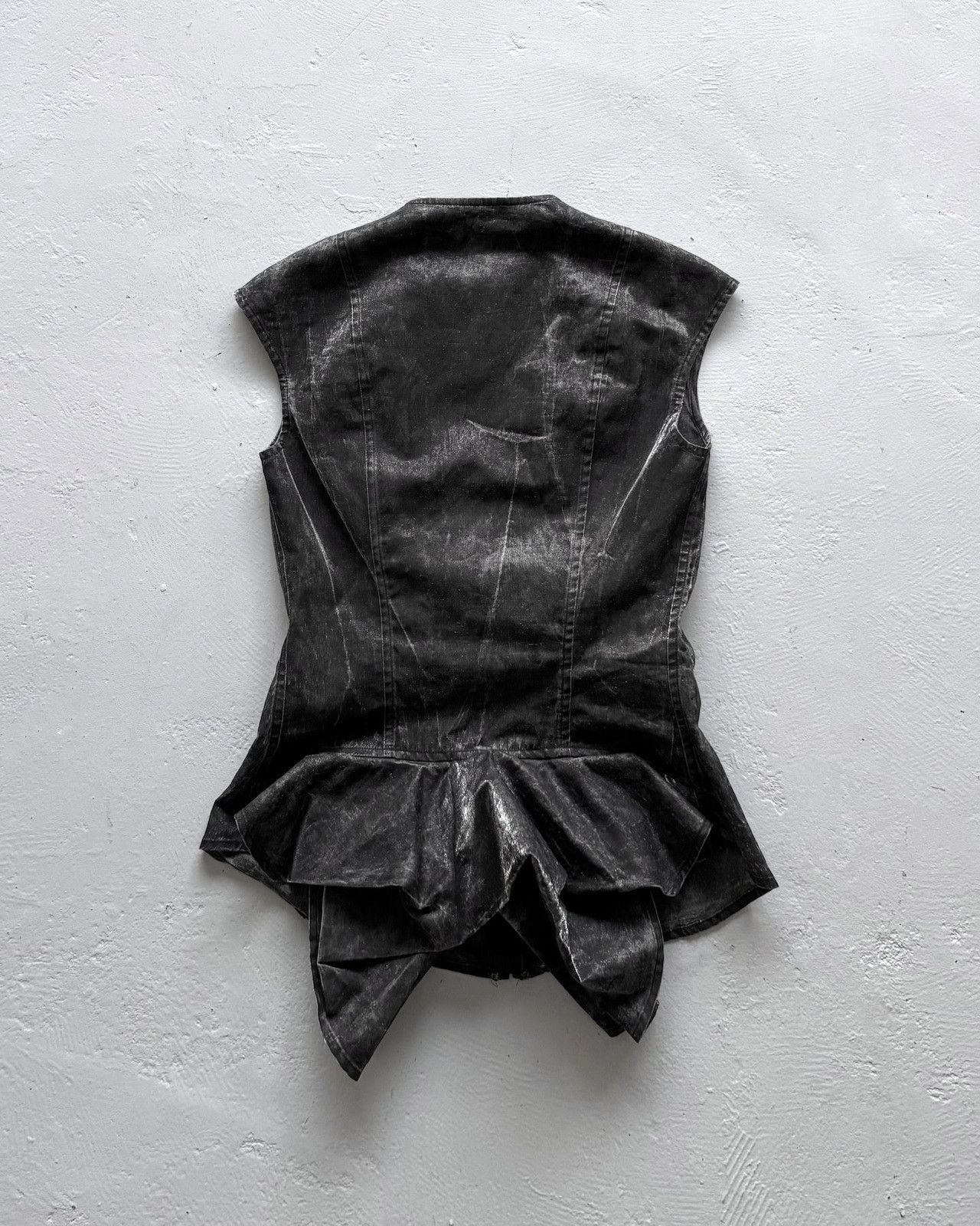 Yohji Yamamoto Yohji Yamamoto 2004SS Linen Blend Vest Size US M / EU 48-50 / 2 - 3 Thumbnail