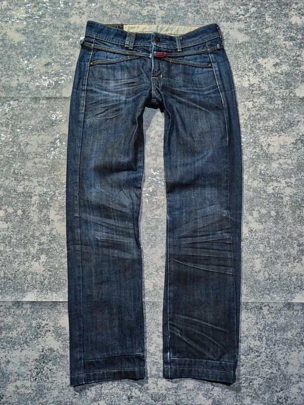 Marithe + Francois Girbaud Marithe et Francois Girbaud low rise waist jeans 00s vtg Size 30" / US 8 / IT 44 - 1 Thumbnail