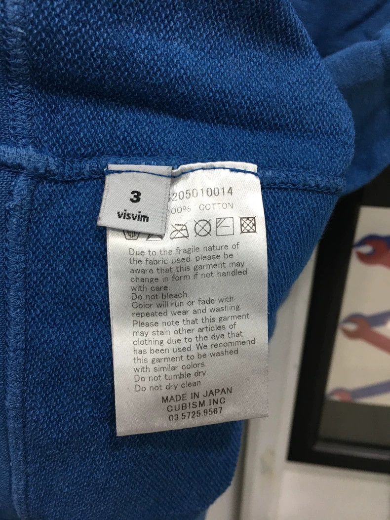 Visvim Visvim Vegetation Dye Blue Dye Egyptian Cotton Henley Long Size US L / EU 52-54 / 3 - 5 Thumbnail