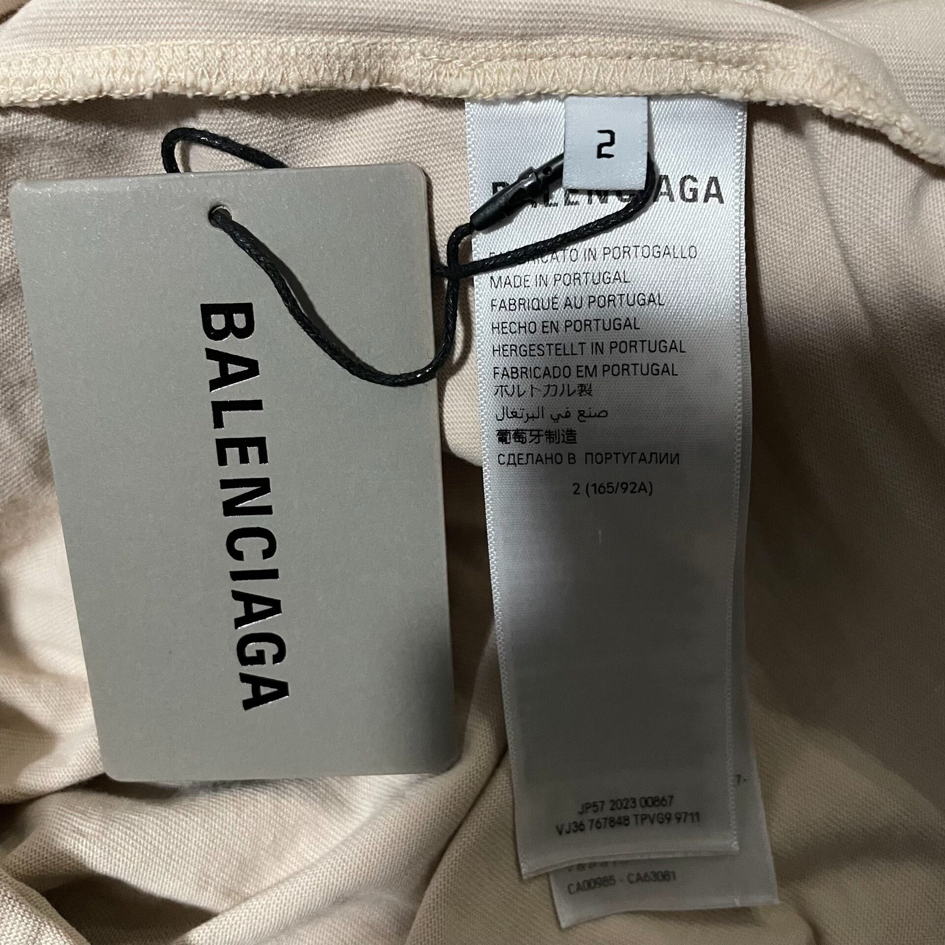 Balenciaga Balenciaga SS22 Double Ring Embroidered T-Shirt Size US L / EU 52-54 / 3 - 4 Thumbnail